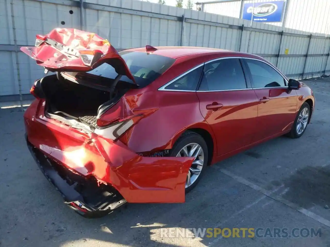 3 Photograph of a damaged car 4T1AA1AB0NU015696 TOYOTA AVALON 2022