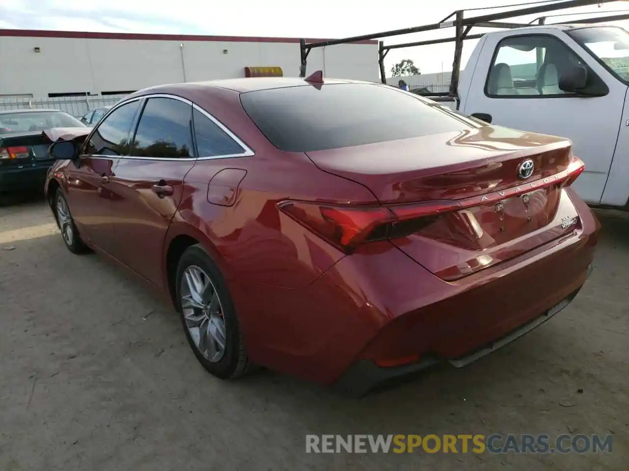 3 Photograph of a damaged car 4T1AA1AB6NU014682 TOYOTA AVALON 2022