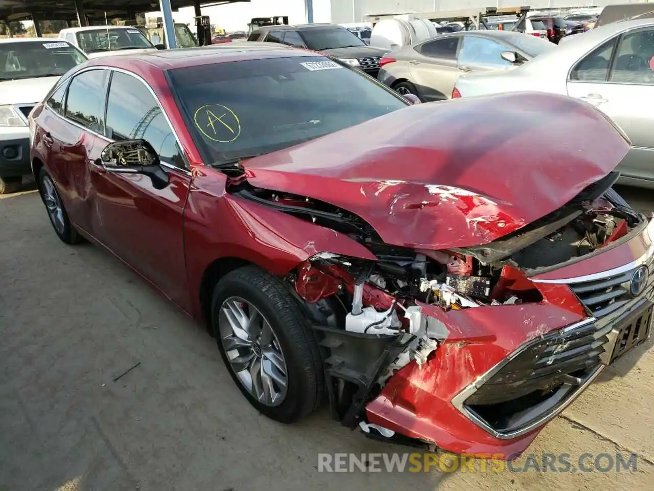 9 Photograph of a damaged car 4T1AA1AB6NU014682 TOYOTA AVALON 2022