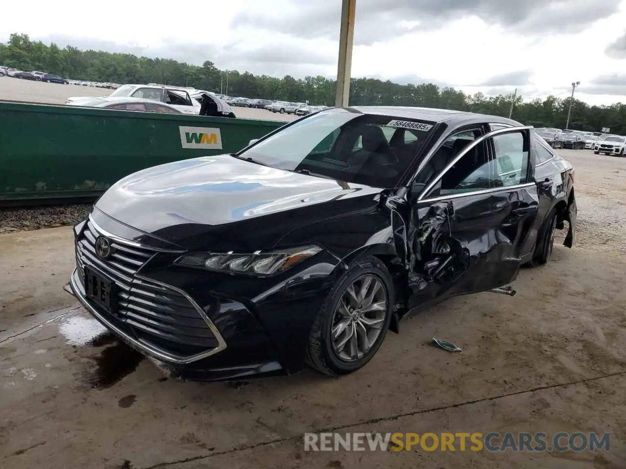 1 Photograph of a damaged car 4T1AZ1FB4NU084666 TOYOTA AVALON 2022