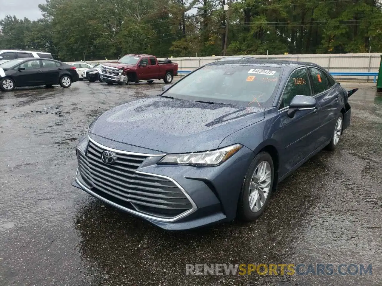 2 Photograph of a damaged car 4T1AZ1FB5NU072624 TOYOTA AVALON 2022