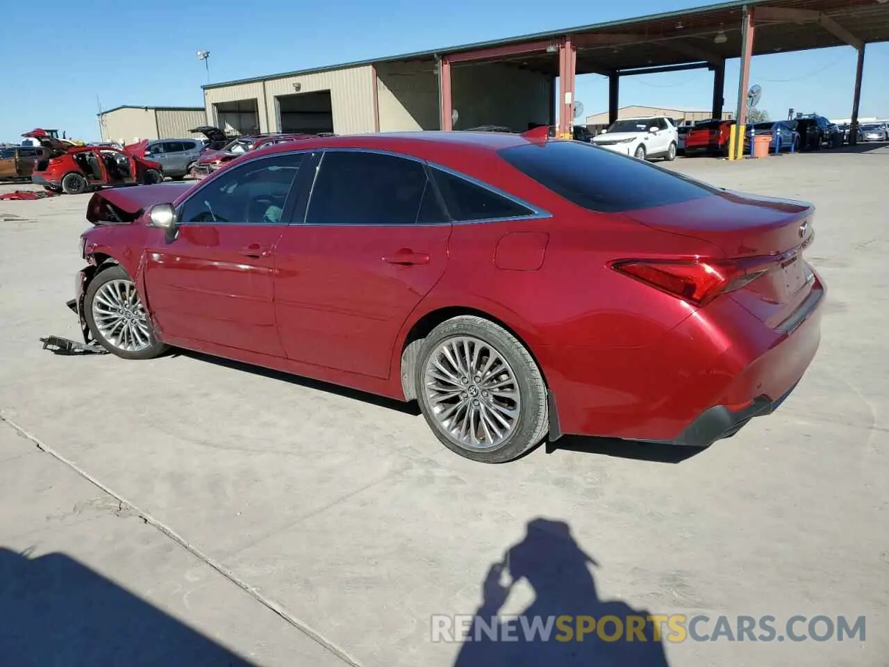 2 Photograph of a damaged car 4T1DA1AB0NU012018 TOYOTA AVALON 2022
