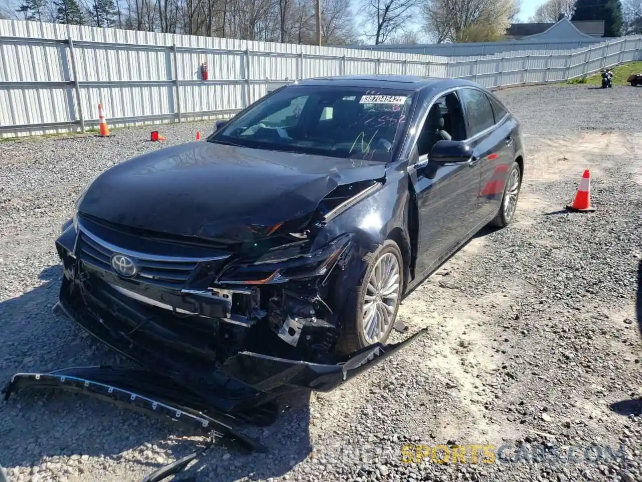 2 Photograph of a damaged car 4T1DA1AB3NU012353 TOYOTA AVALON 2022