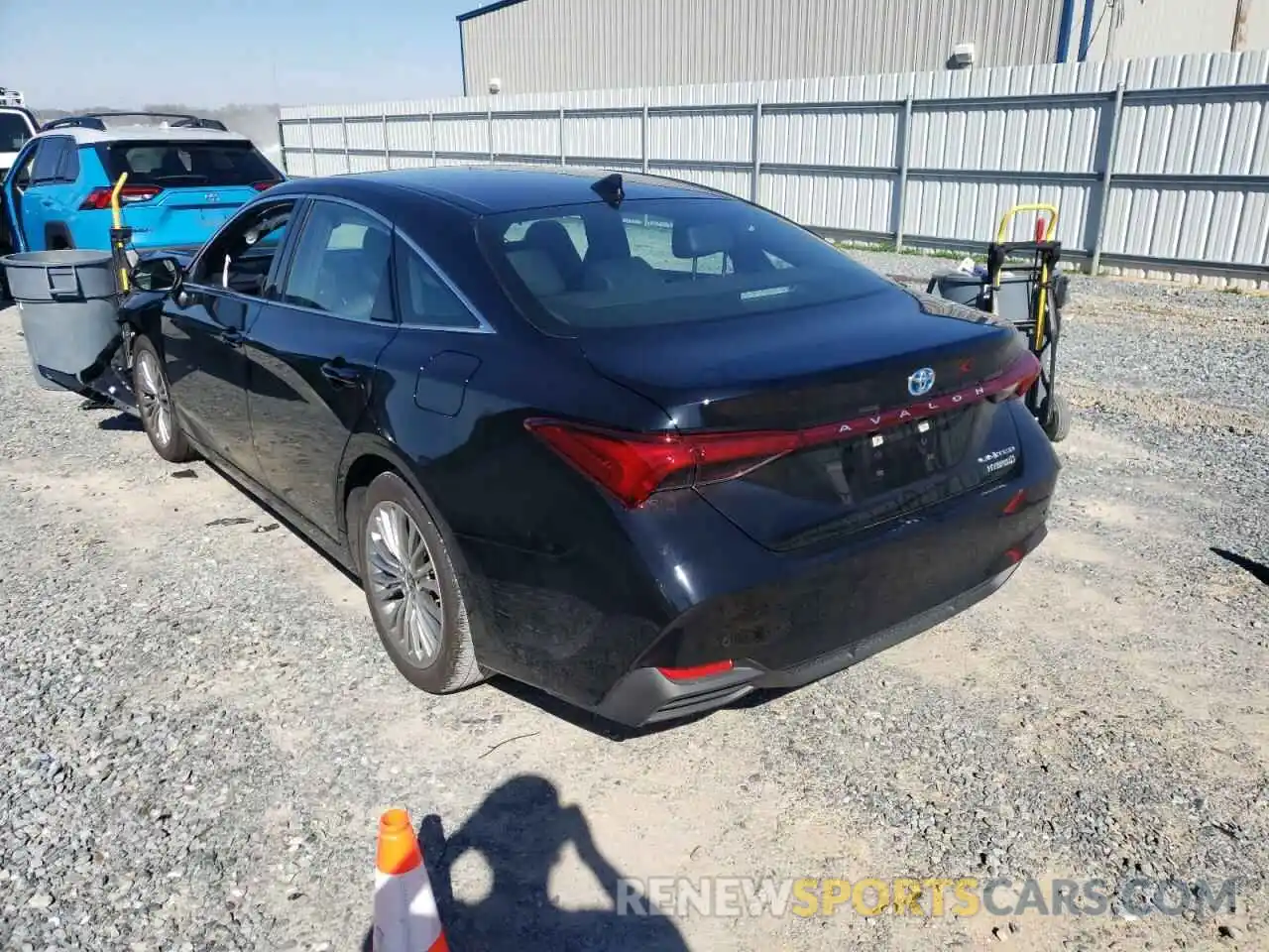 3 Photograph of a damaged car 4T1DA1AB3NU012353 TOYOTA AVALON 2022