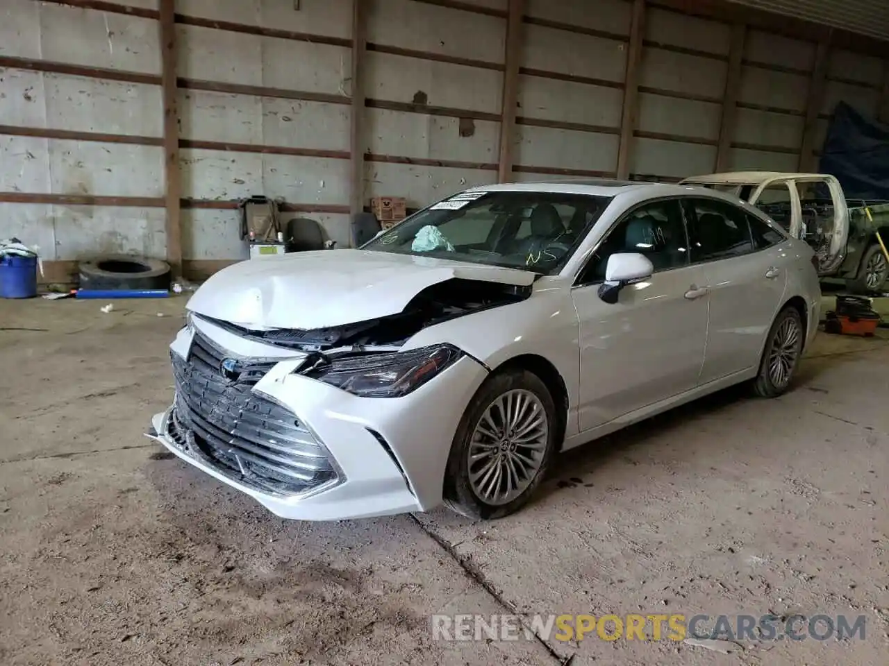 2 Photograph of a damaged car 4T1DA1AB4NU011583 TOYOTA AVALON 2022