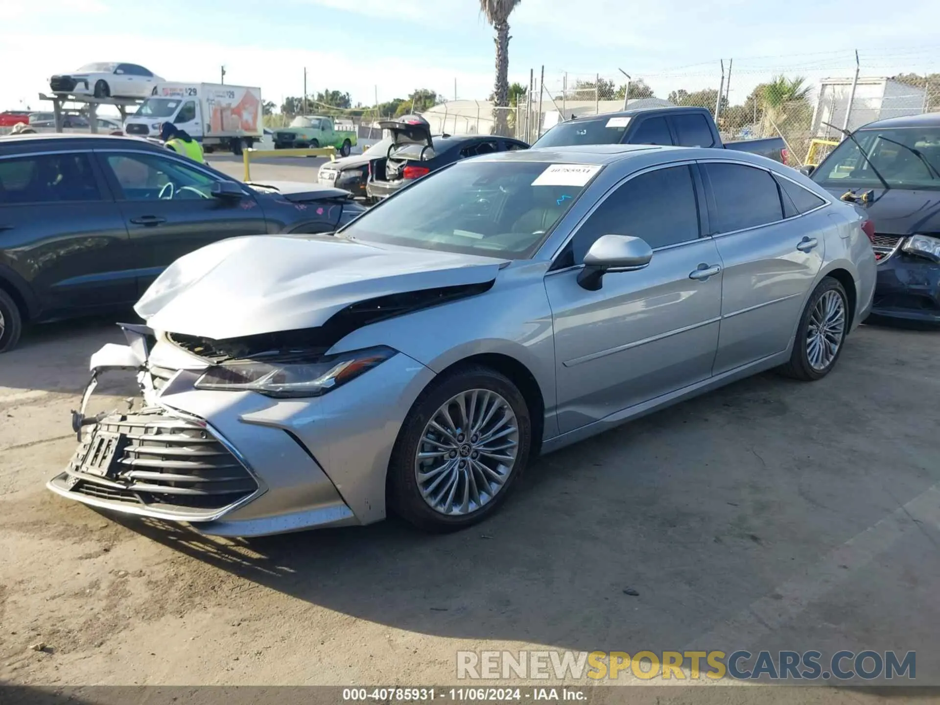 2 Photograph of a damaged car 4T1DA1AB6NU014548 TOYOTA AVALON 2022