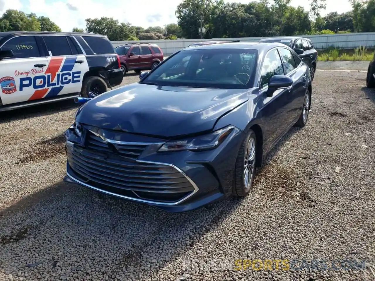 2 Photograph of a damaged car 4T1DA1AB7NU012713 TOYOTA AVALON 2022