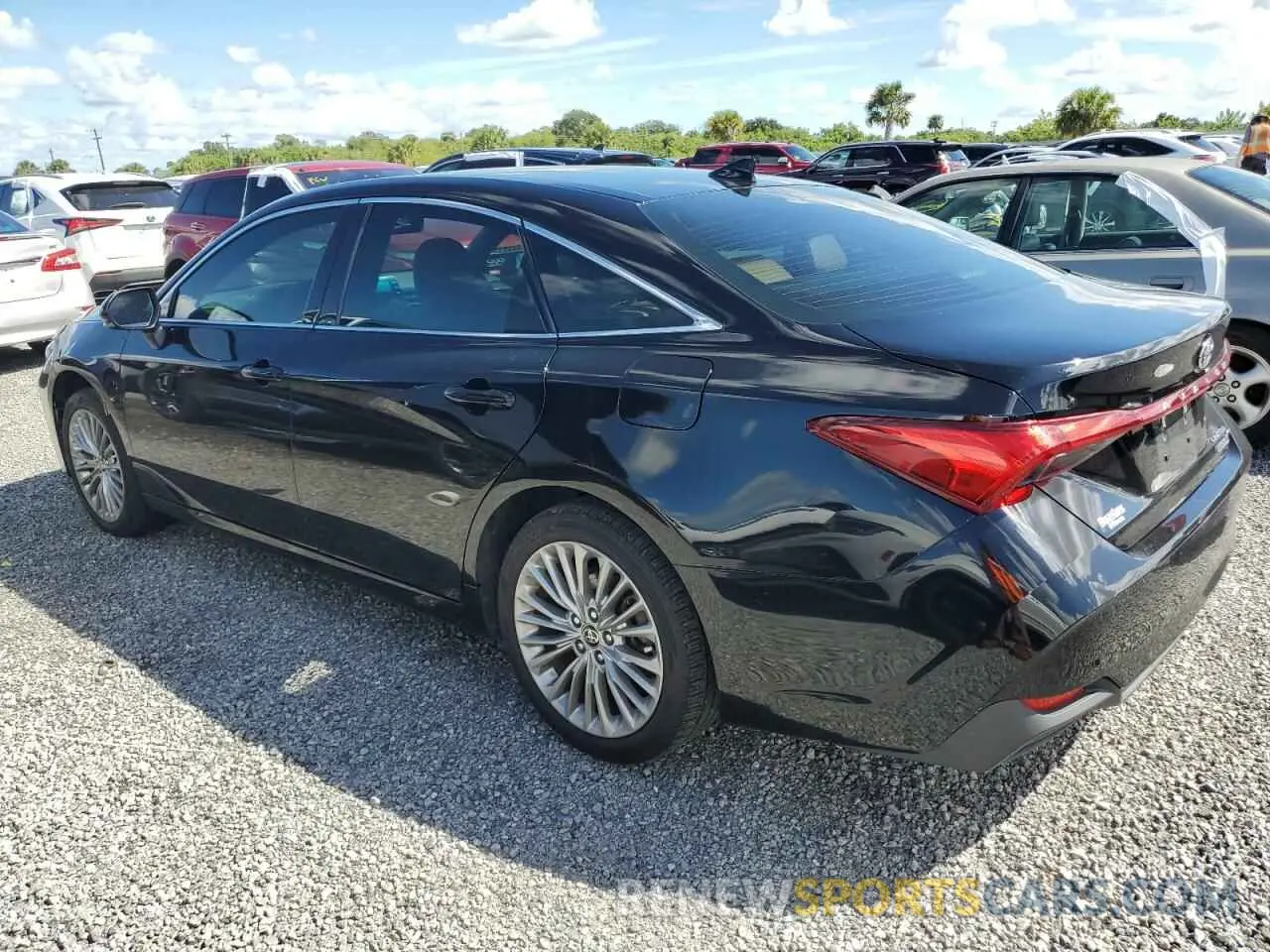 2 Photograph of a damaged car 4T1DA1AB8NU011862 TOYOTA AVALON 2022