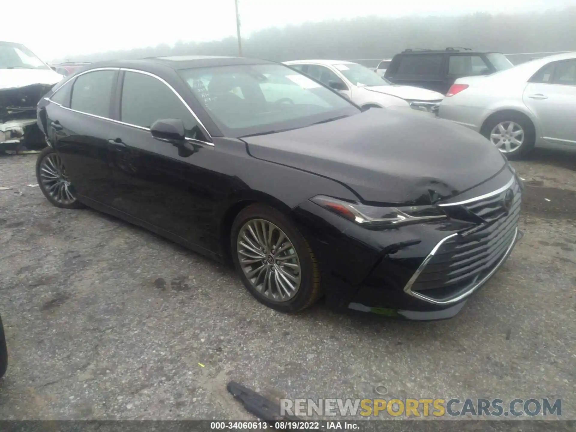 1 Photograph of a damaged car 4T1DZ1FB2NU082377 TOYOTA AVALON 2022