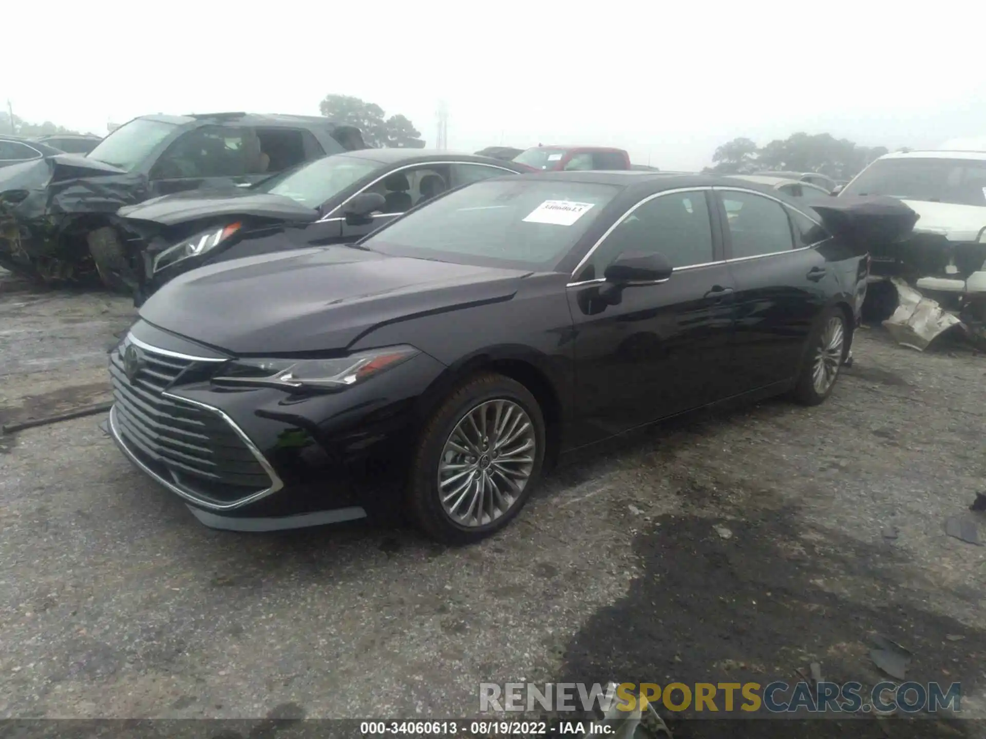 2 Photograph of a damaged car 4T1DZ1FB2NU082377 TOYOTA AVALON 2022