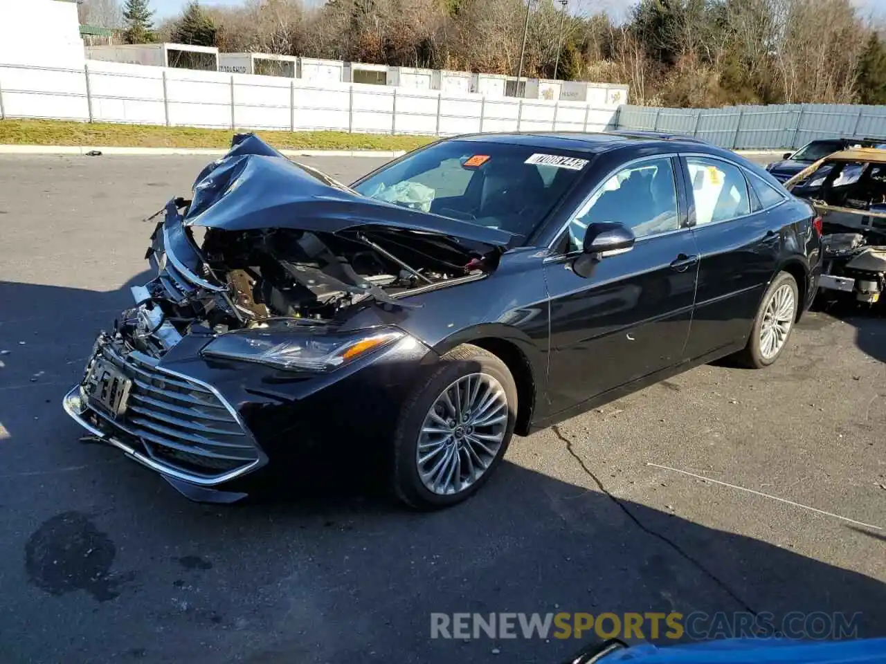 1 Photograph of a damaged car 4T1DZ1FB4NU087631 TOYOTA AVALON 2022