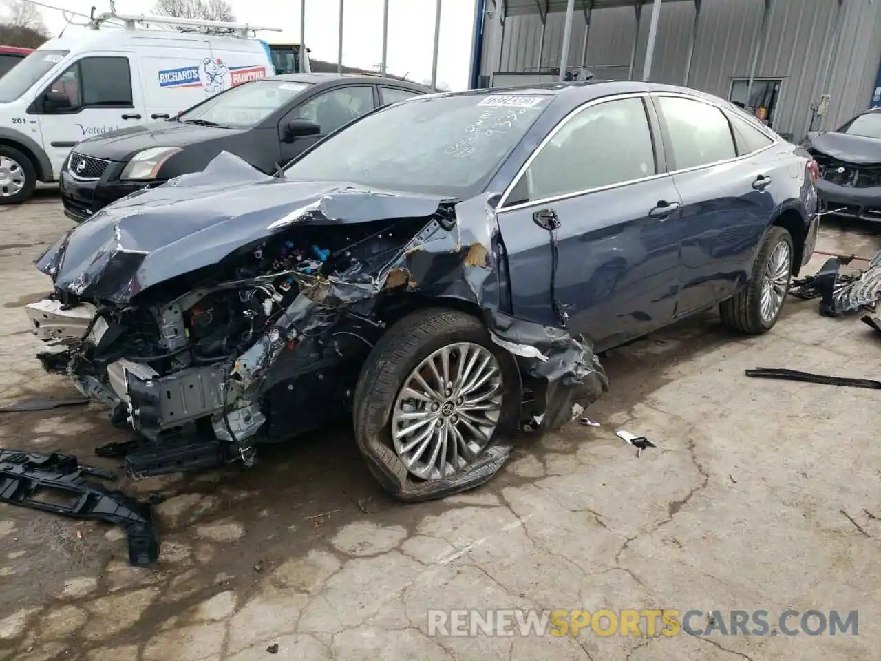 1 Photograph of a damaged car 4T1DZ1FB6NU079336 TOYOTA AVALON 2022