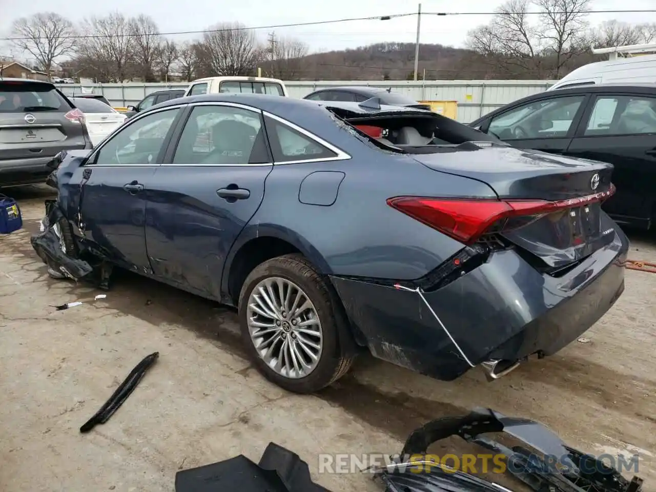 2 Photograph of a damaged car 4T1DZ1FB6NU079336 TOYOTA AVALON 2022