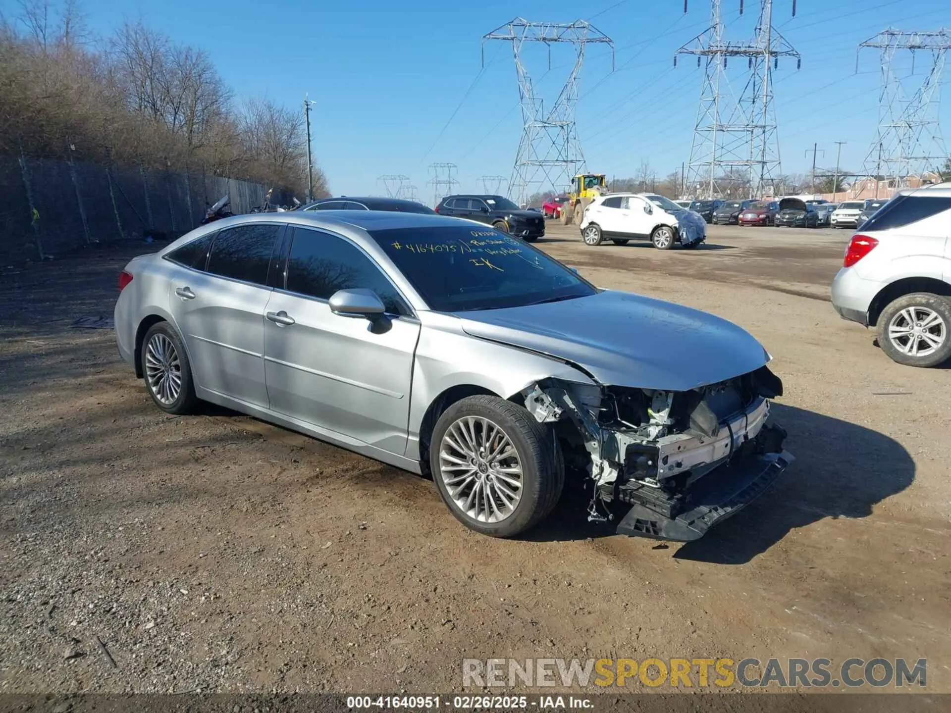 1 Photograph of a damaged car 4T1DZ1FB7NU073335 TOYOTA AVALON 2022