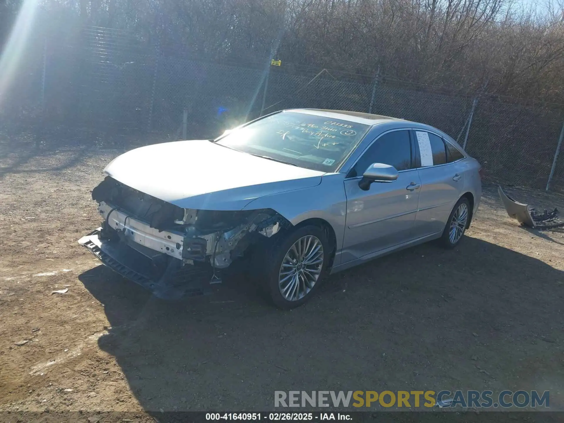 2 Photograph of a damaged car 4T1DZ1FB7NU073335 TOYOTA AVALON 2022