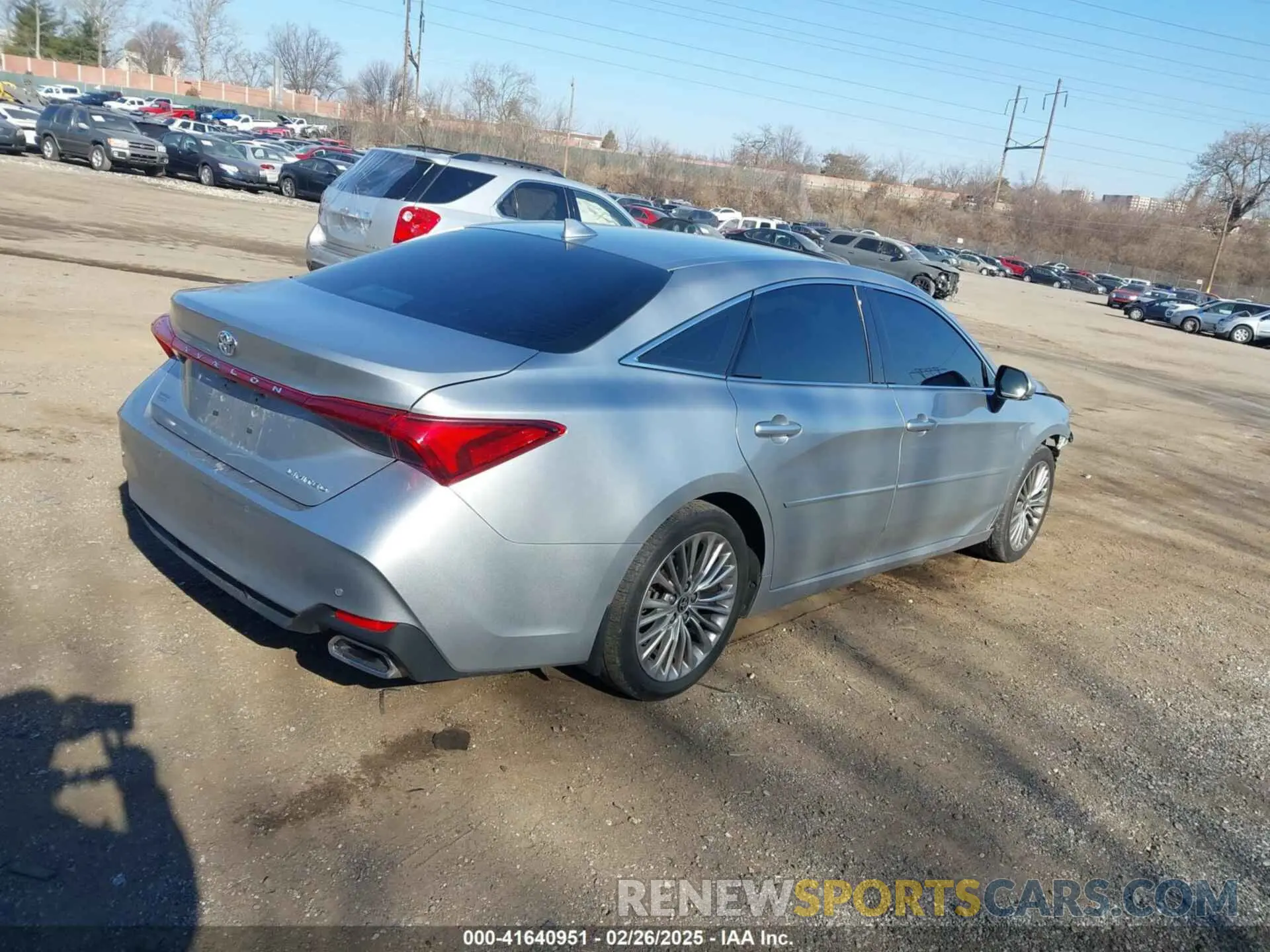 4 Photograph of a damaged car 4T1DZ1FB7NU073335 TOYOTA AVALON 2022