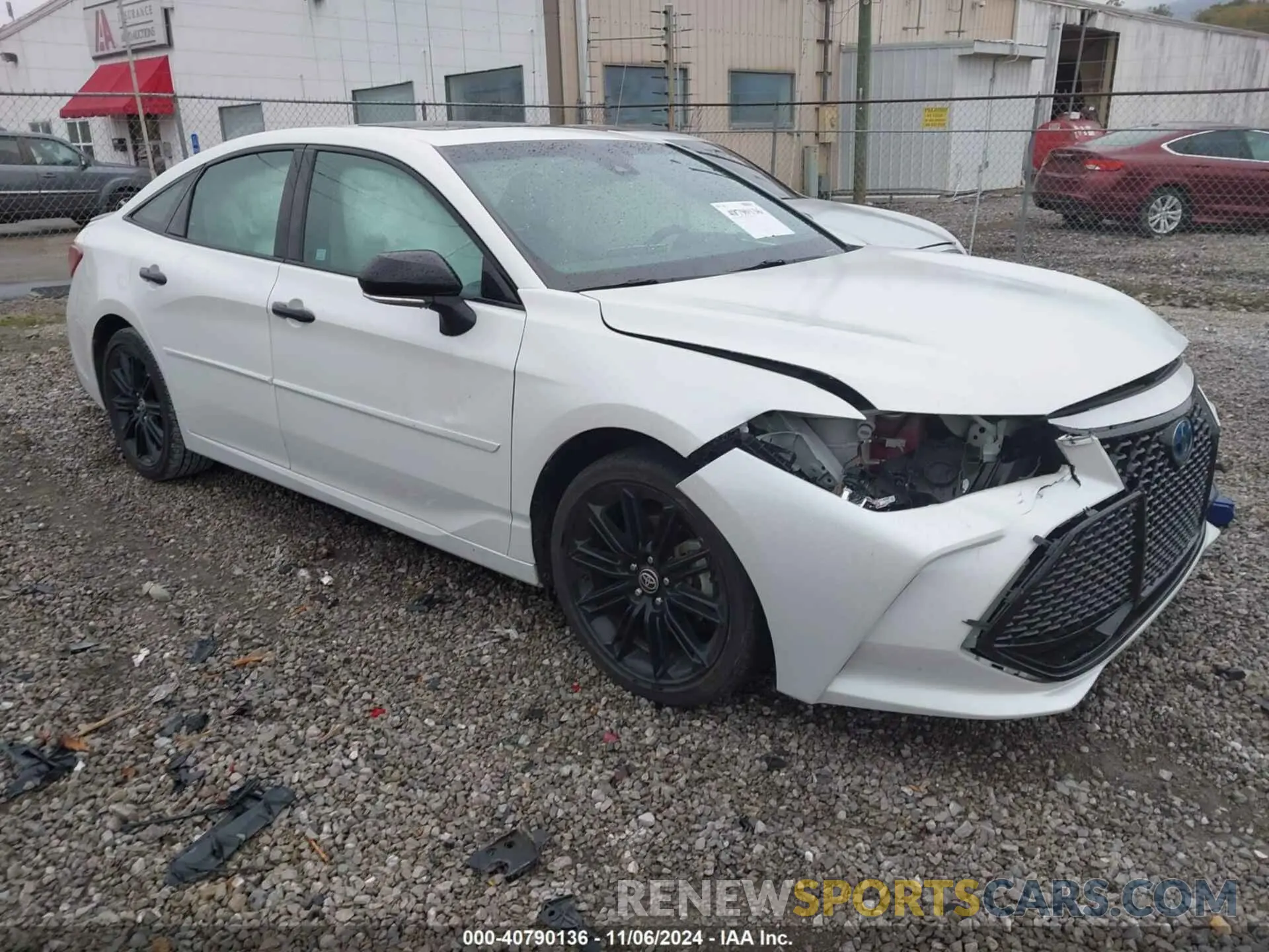 1 Photograph of a damaged car 4T1EA1AB0NU014517 TOYOTA AVALON 2022