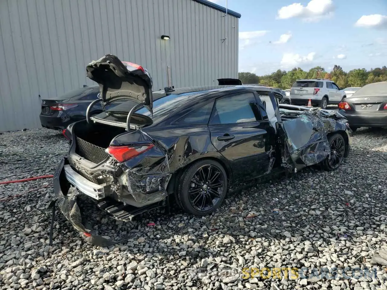 3 Photograph of a damaged car 4T1EA1AB0NU015148 TOYOTA AVALON 2022