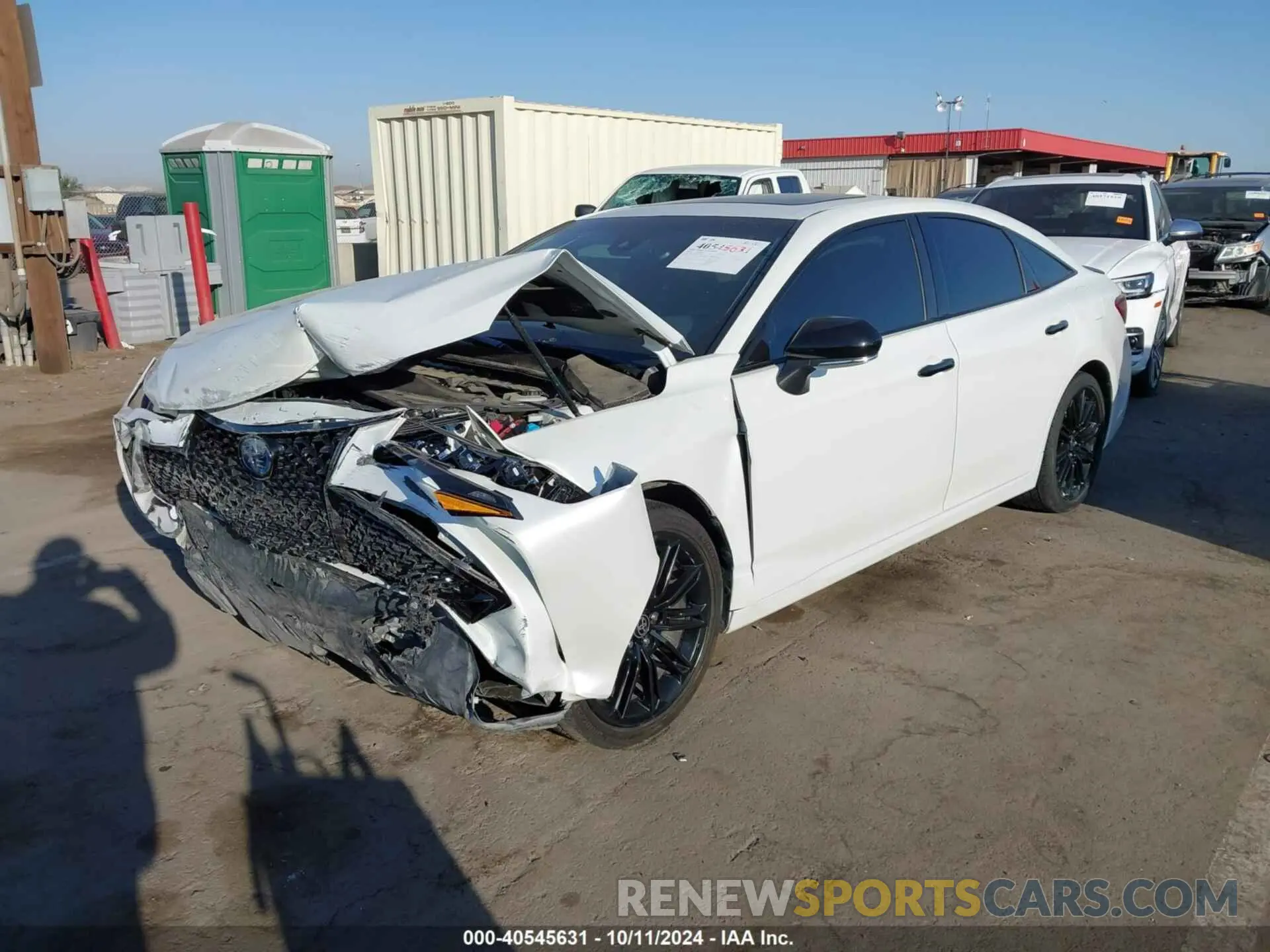 2 Photograph of a damaged car 4T1EA1AB2NU014860 TOYOTA AVALON 2022