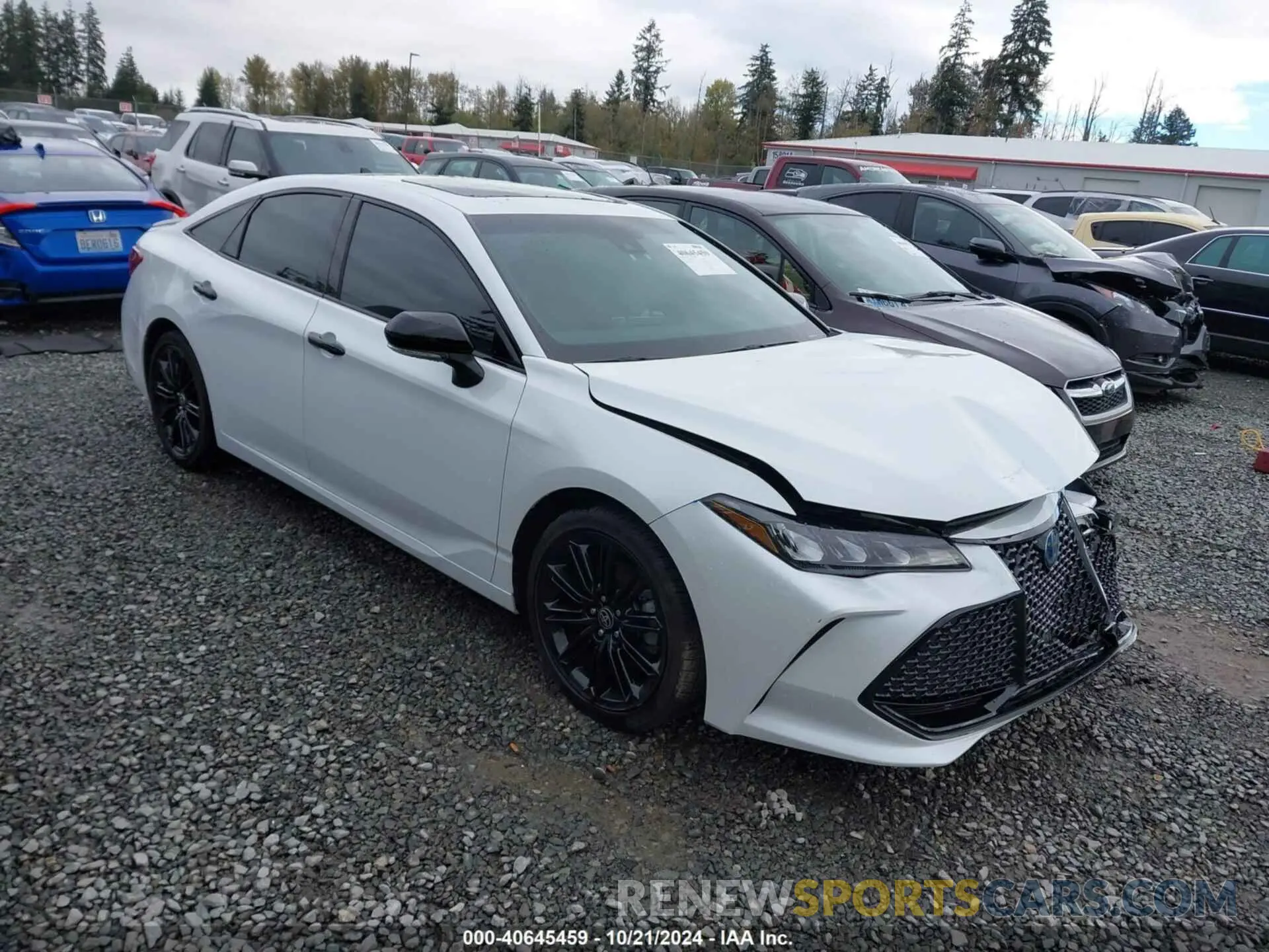 1 Photograph of a damaged car 4T1EA1AB6NU014702 TOYOTA AVALON 2022