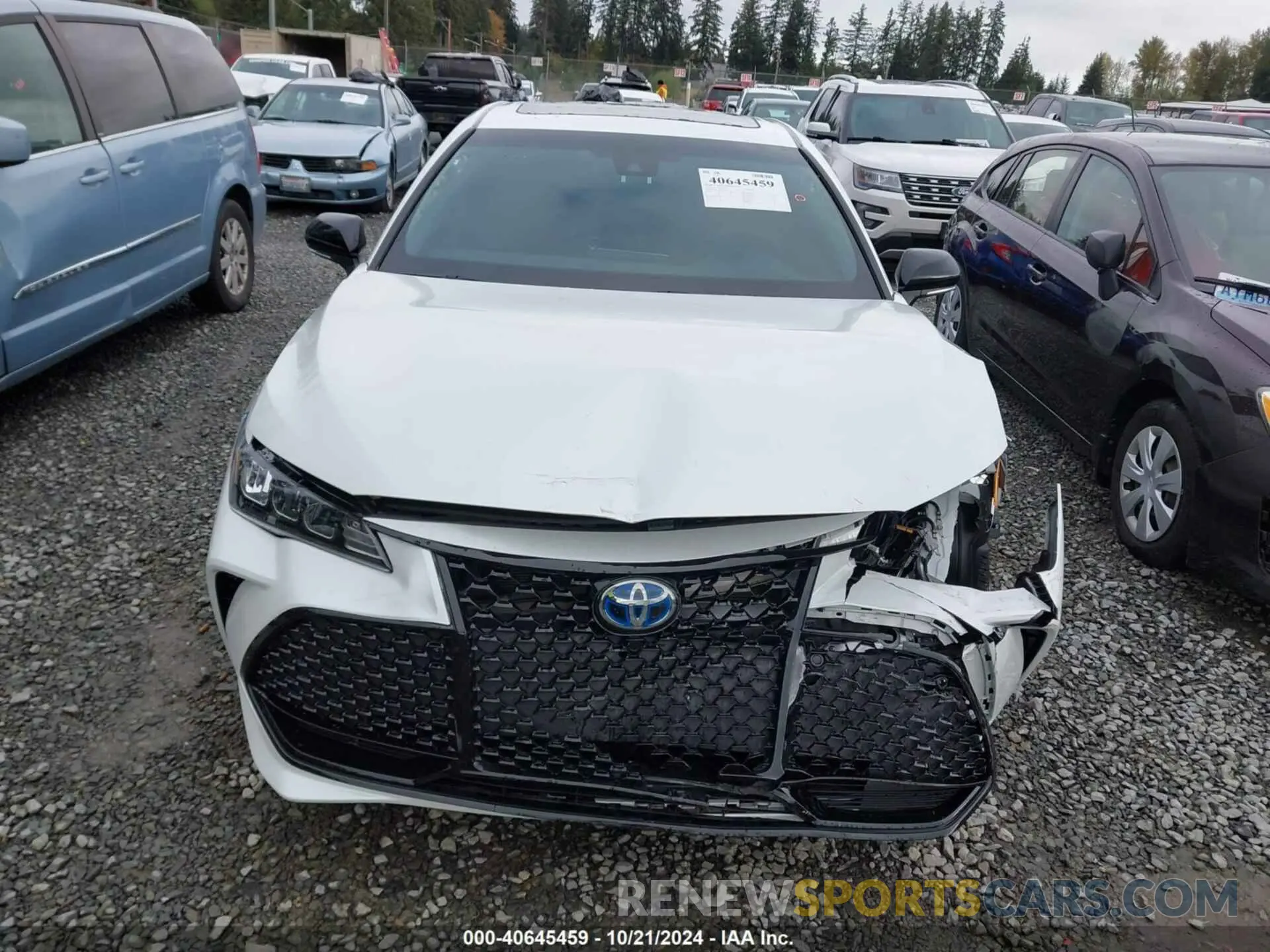 12 Photograph of a damaged car 4T1EA1AB6NU014702 TOYOTA AVALON 2022