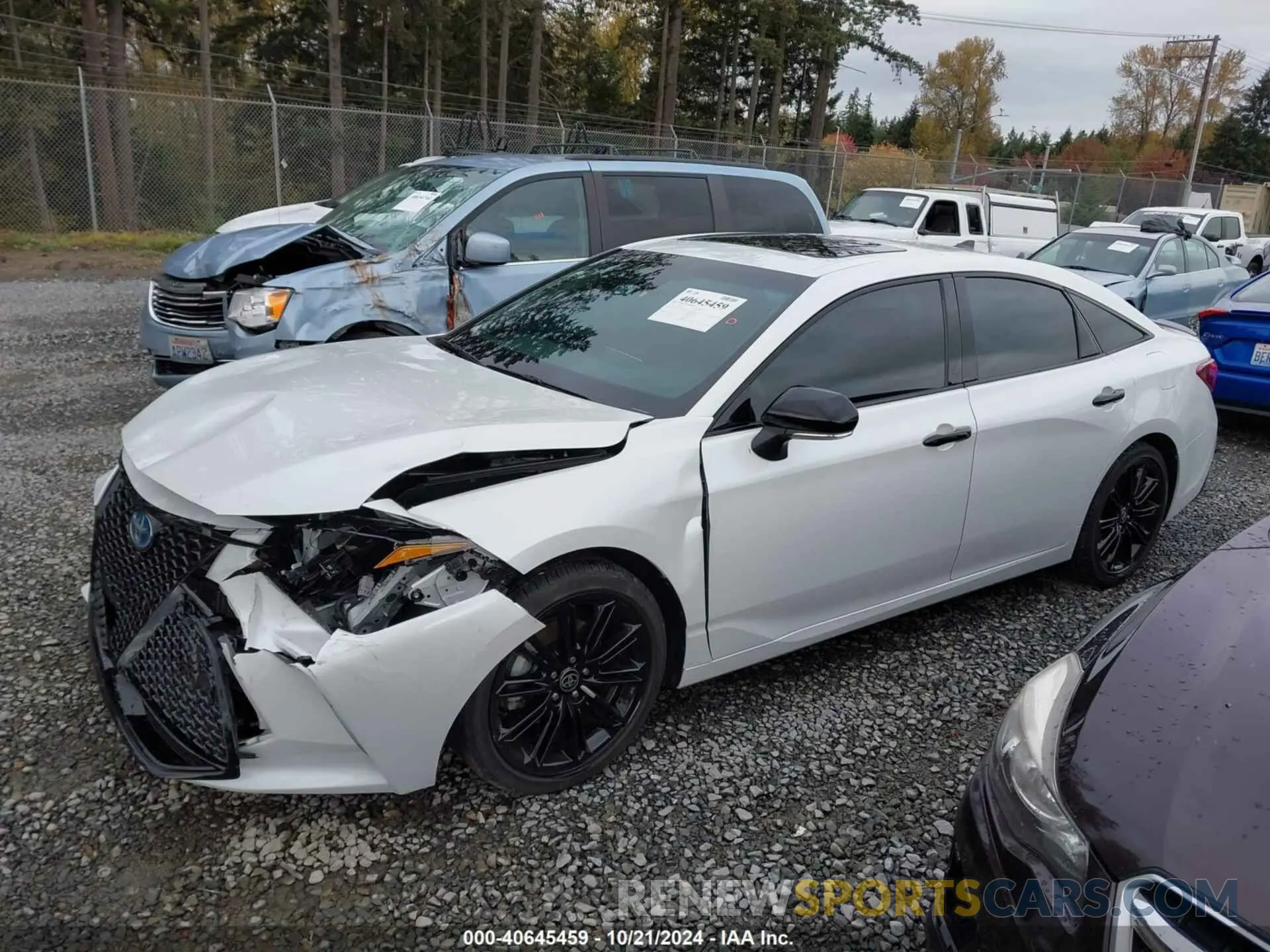 14 Photograph of a damaged car 4T1EA1AB6NU014702 TOYOTA AVALON 2022