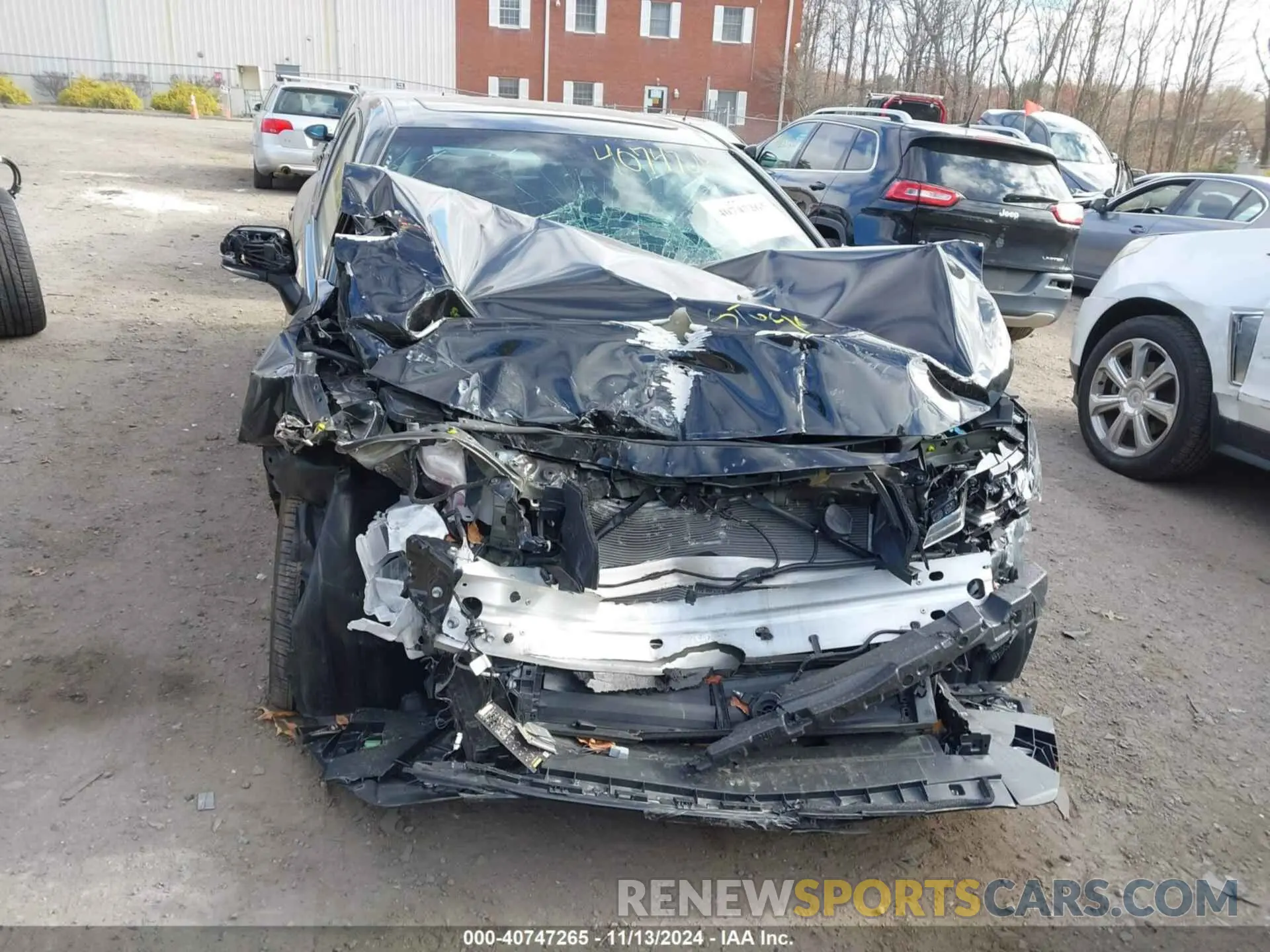 13 Photograph of a damaged car 4T1EA1AB8NU012210 TOYOTA AVALON 2022