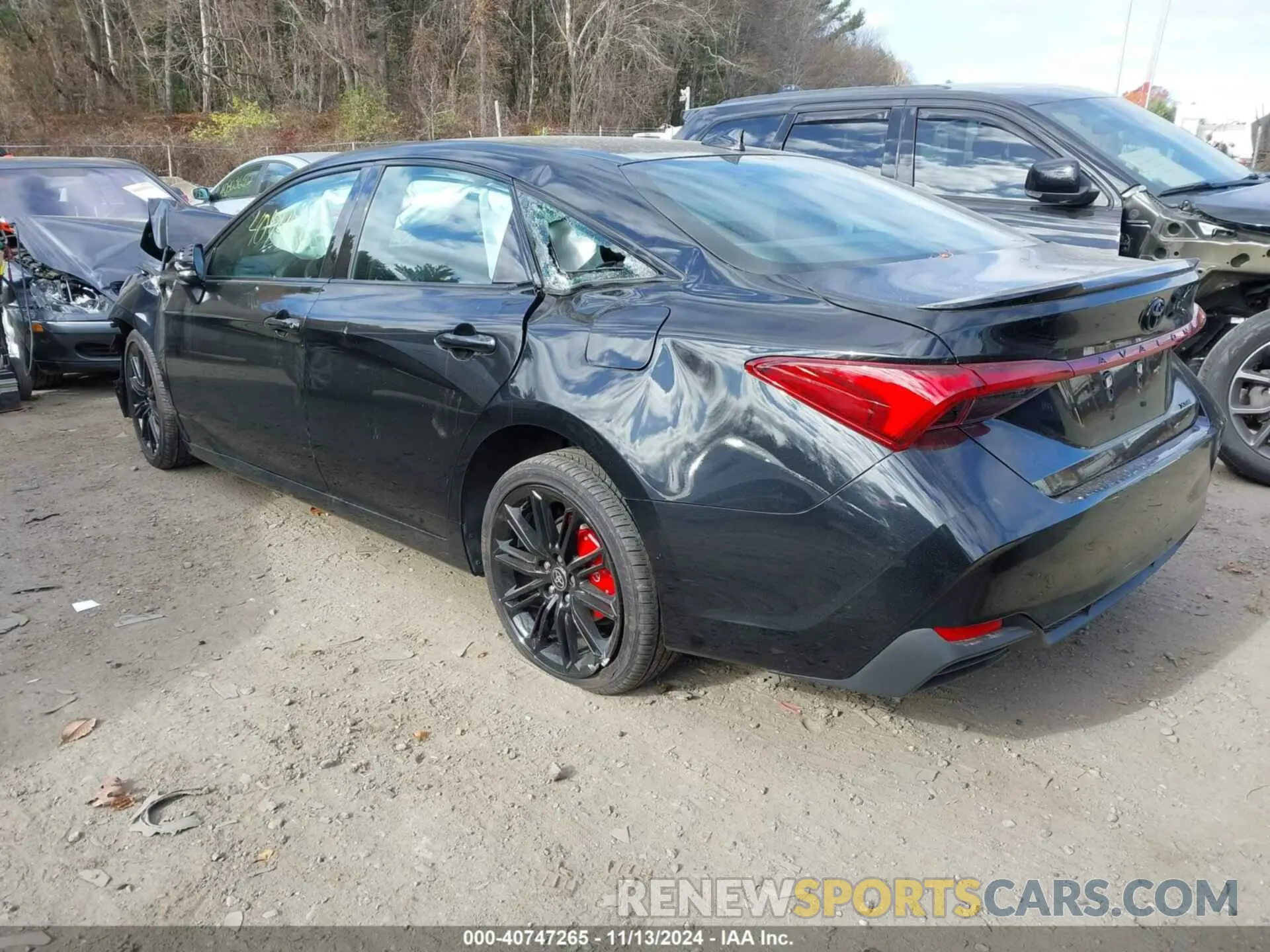 3 Photograph of a damaged car 4T1EA1AB8NU012210 TOYOTA AVALON 2022