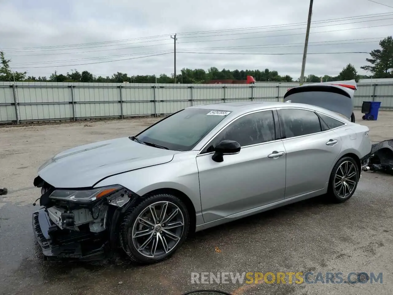 1 Photograph of a damaged car 4T1GZ1FB1NU073652 TOYOTA AVALON 2022