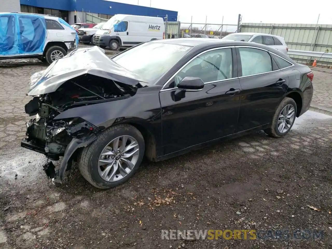 1 Photograph of a damaged car 4T1JZ1FB0NU087922 TOYOTA AVALON 2022