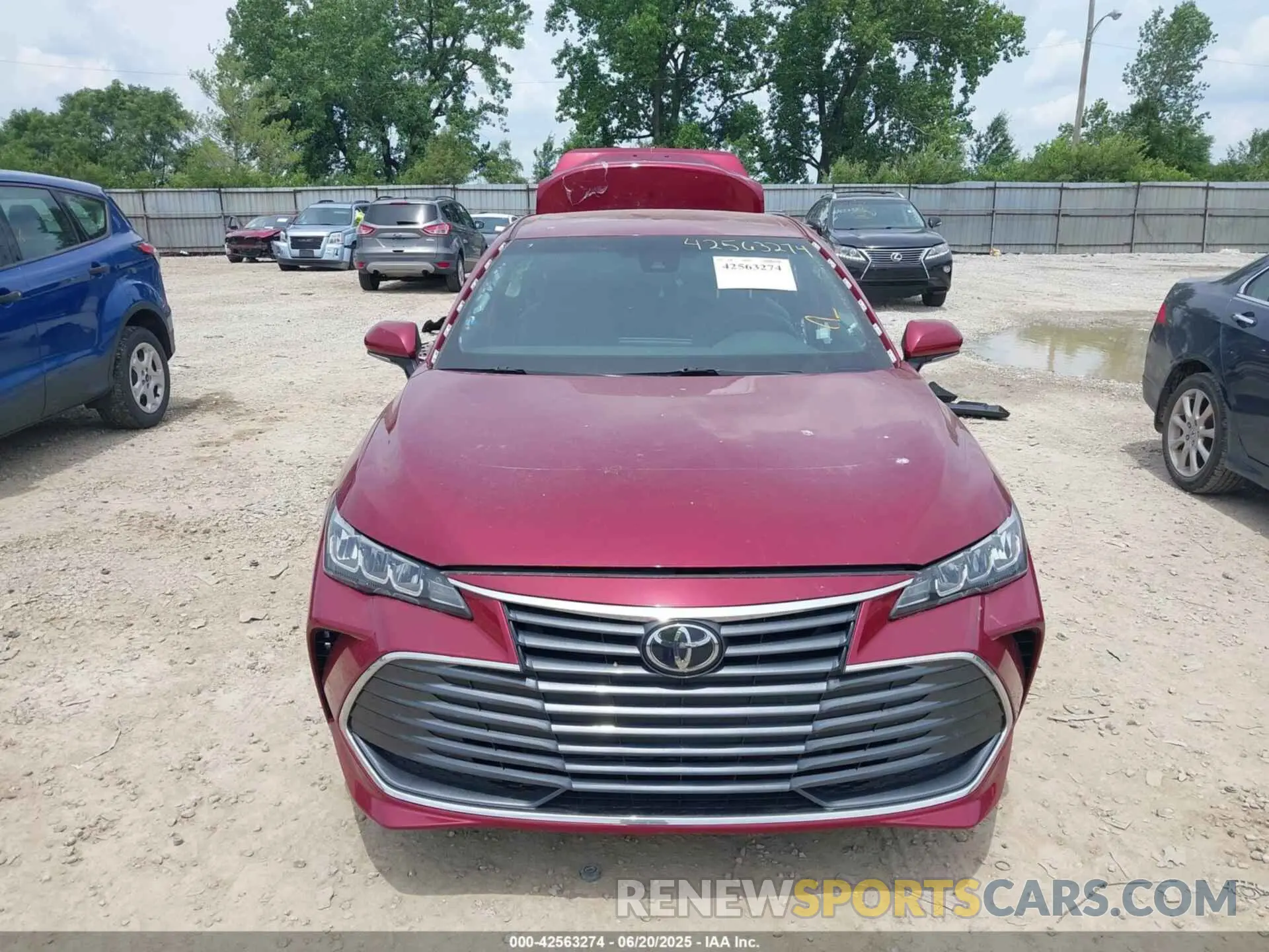 13 Photograph of a damaged car 4T1JZ1FB3NU084724 TOYOTA AVALON 2022