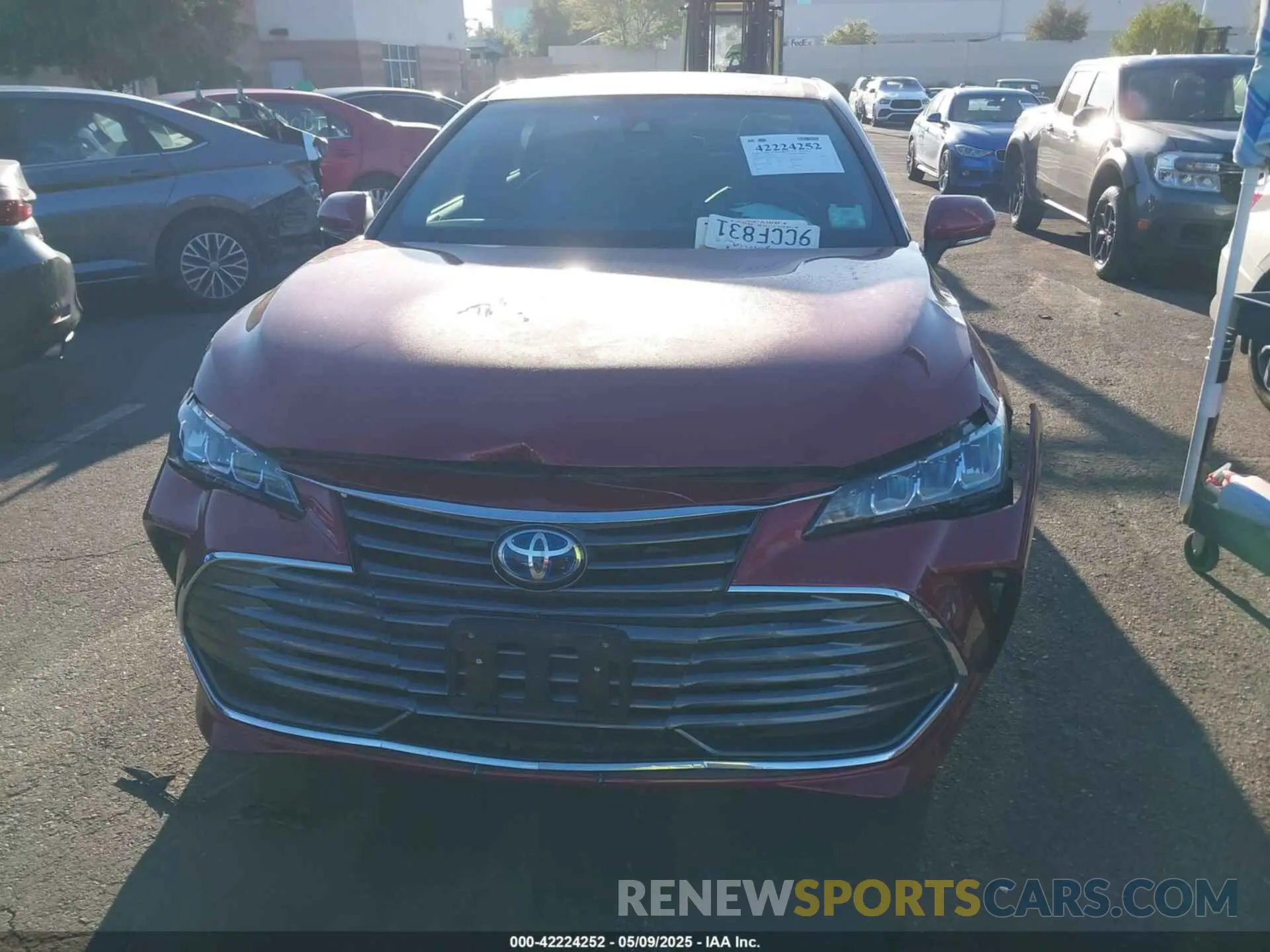 12 Photograph of a damaged car 4T1B21FB1KU004289 TOYOTA AVALON HYBRID 2019