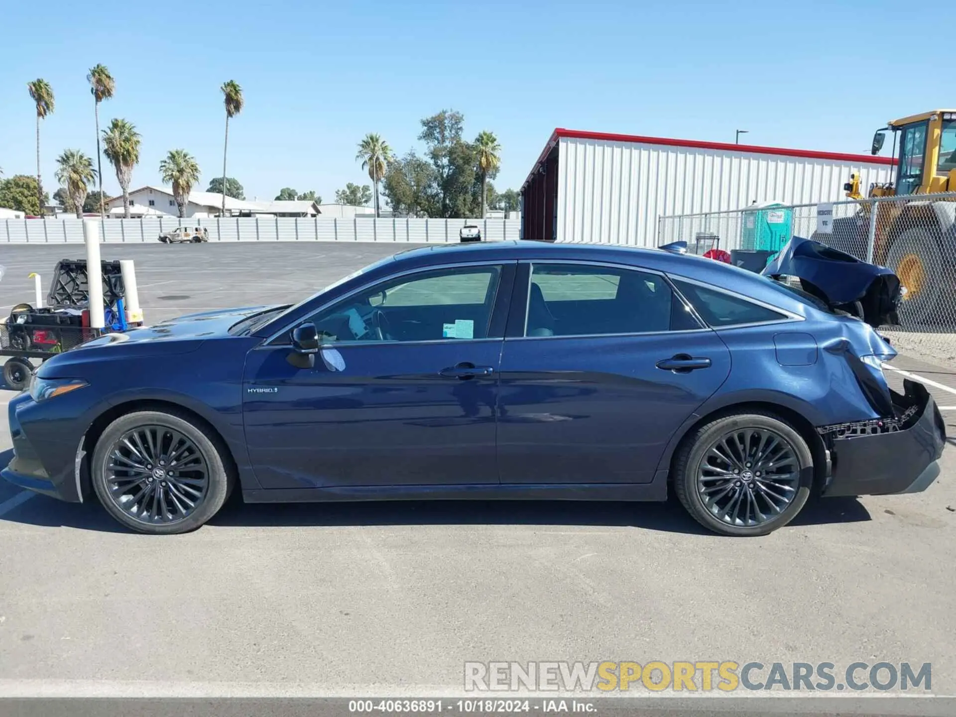 14 Photograph of a damaged car 4T1B21FB5KU008815 TOYOTA AVALON HYBRID 2019
