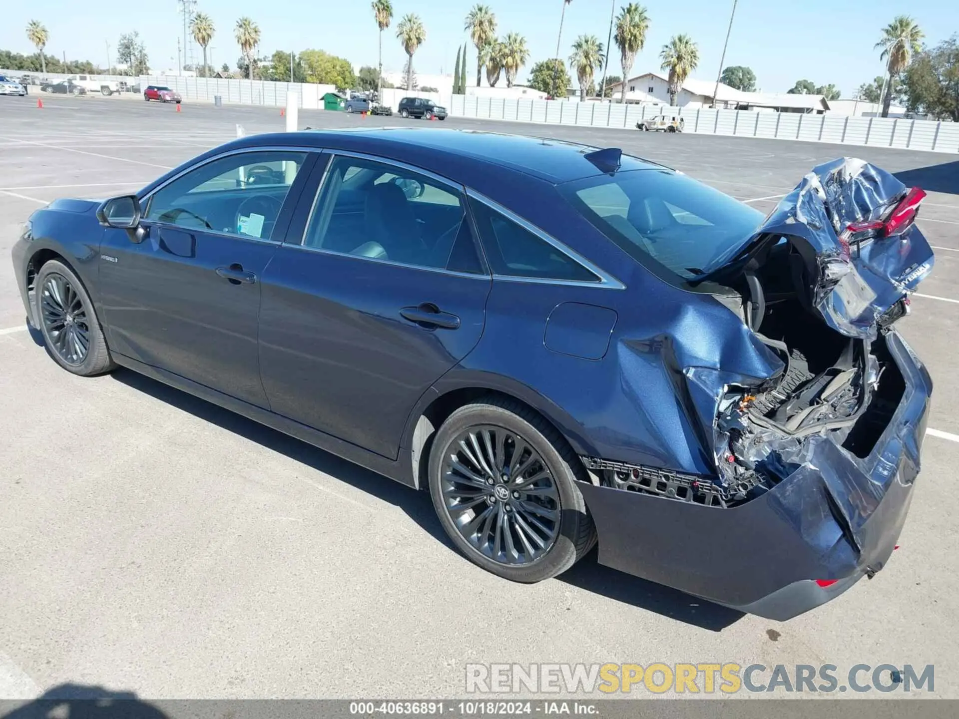 3 Photograph of a damaged car 4T1B21FB5KU008815 TOYOTA AVALON HYBRID 2019