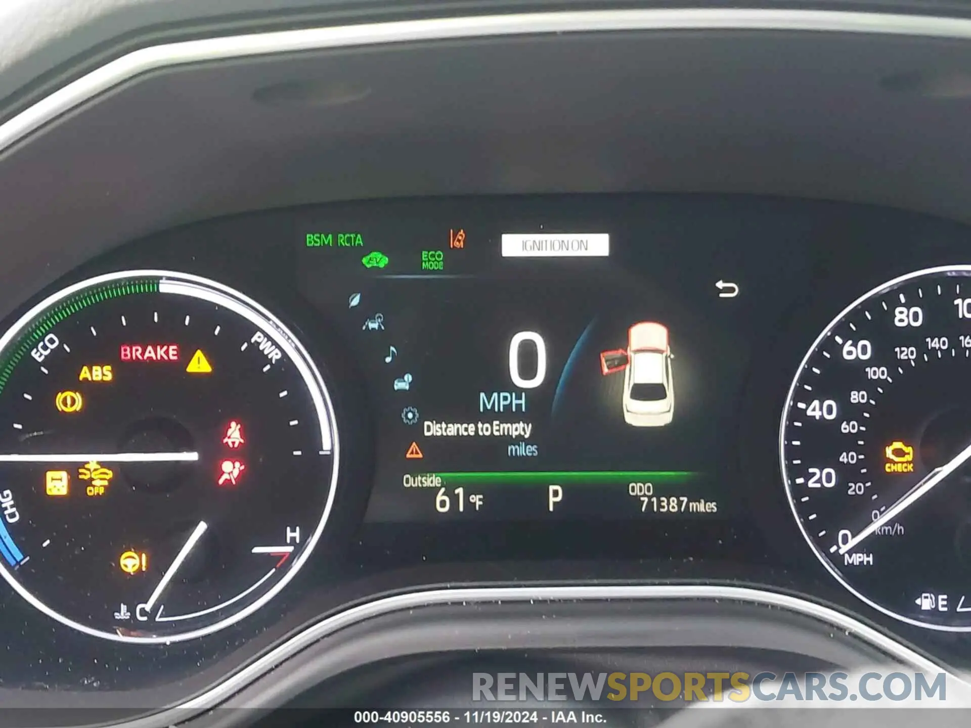 15 Photograph of a damaged car 4T1B21FB7KU003499 TOYOTA AVALON HYBRID 2019