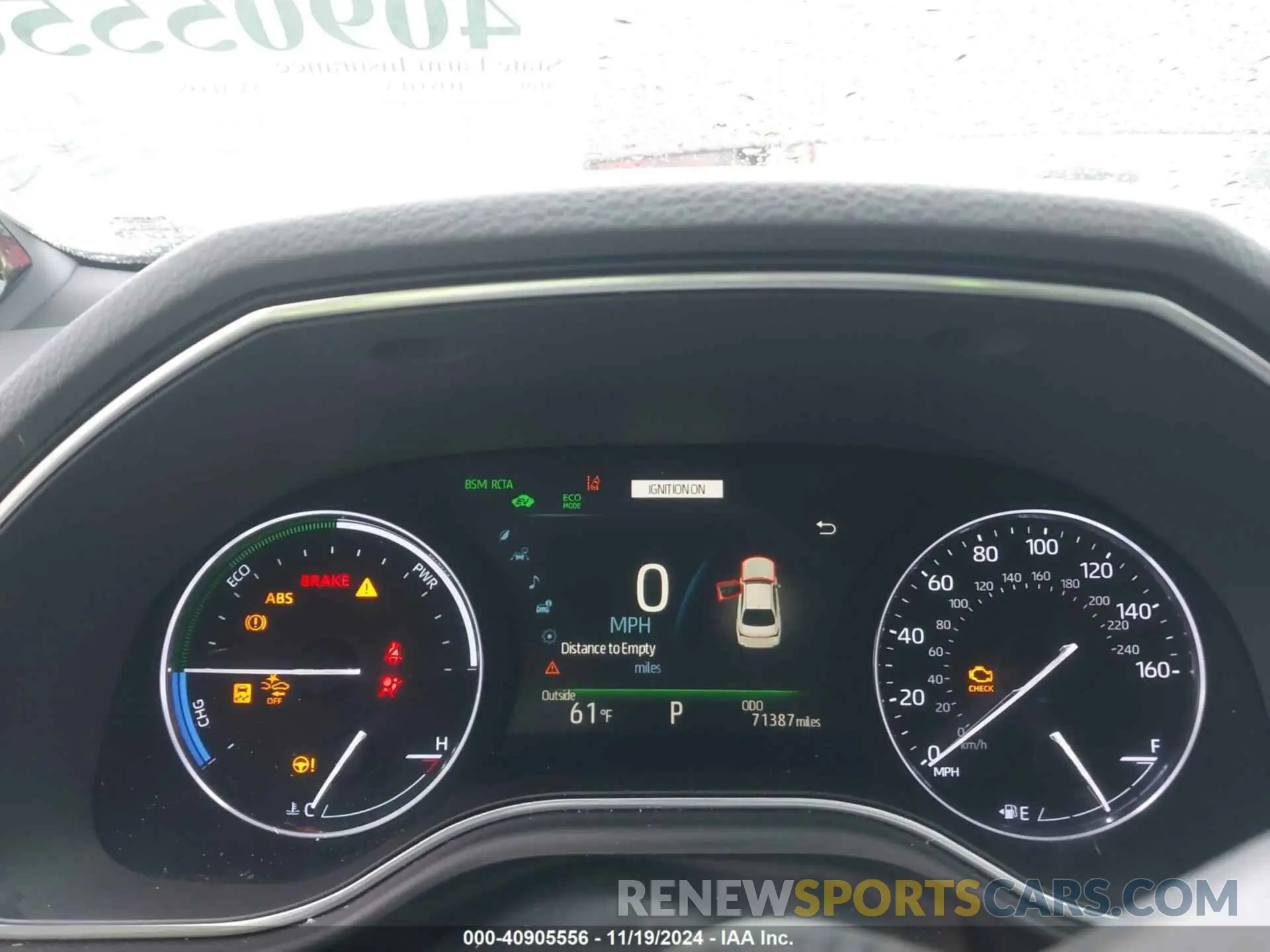 7 Photograph of a damaged car 4T1B21FB7KU003499 TOYOTA AVALON HYBRID 2019