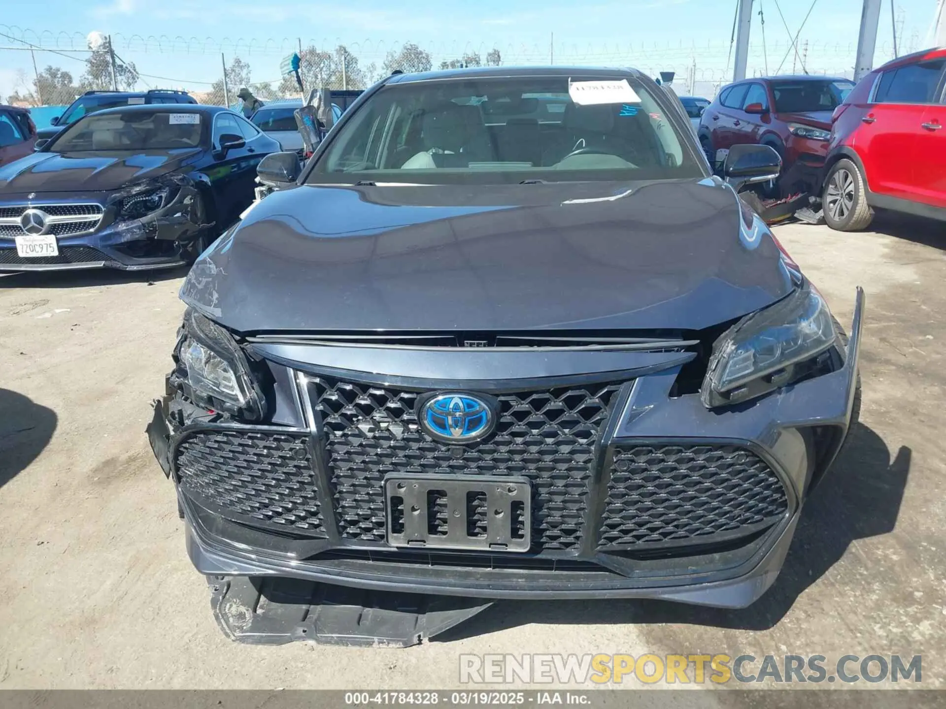 12 Photograph of a damaged car 4T1B21FB9KU004539 TOYOTA AVALON HYBRID 2019
