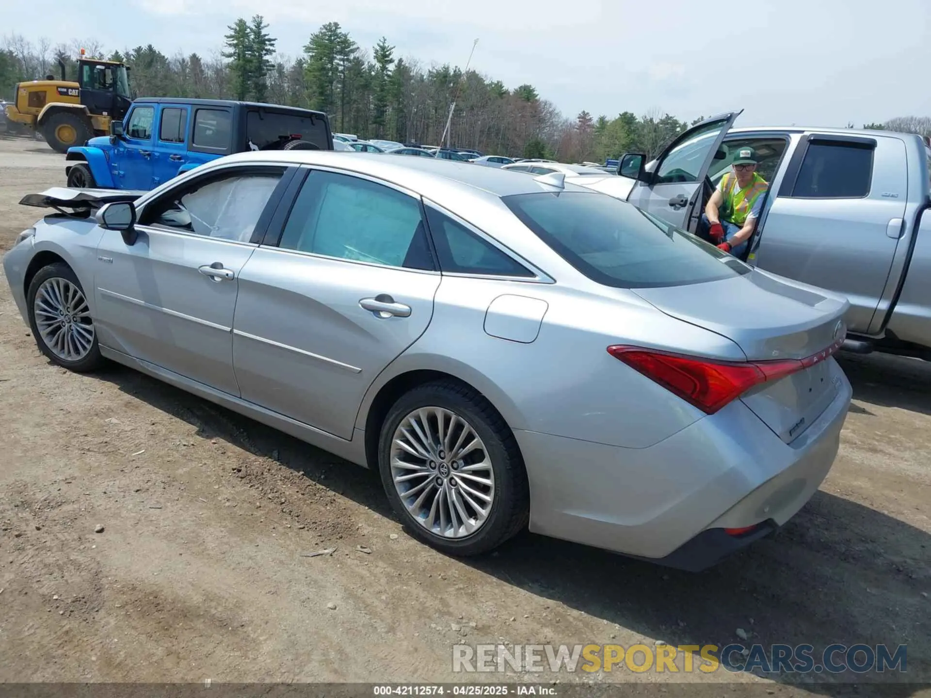 3 Photograph of a damaged car 4T1B21FB9KU007974 TOYOTA AVALON HYBRID 2019