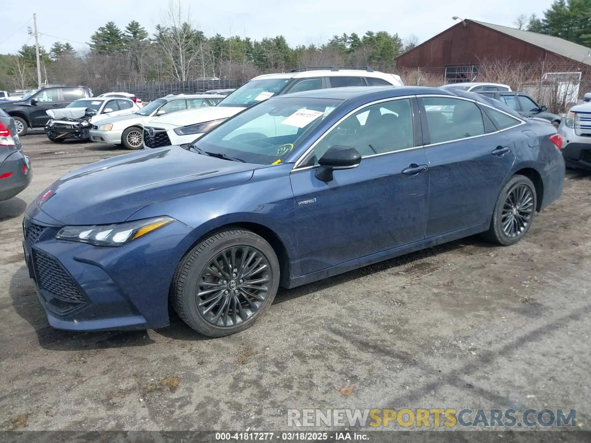14 Photograph of a damaged car 4T1E21FB0LU014522 TOYOTA AVALON HYBRID 2020