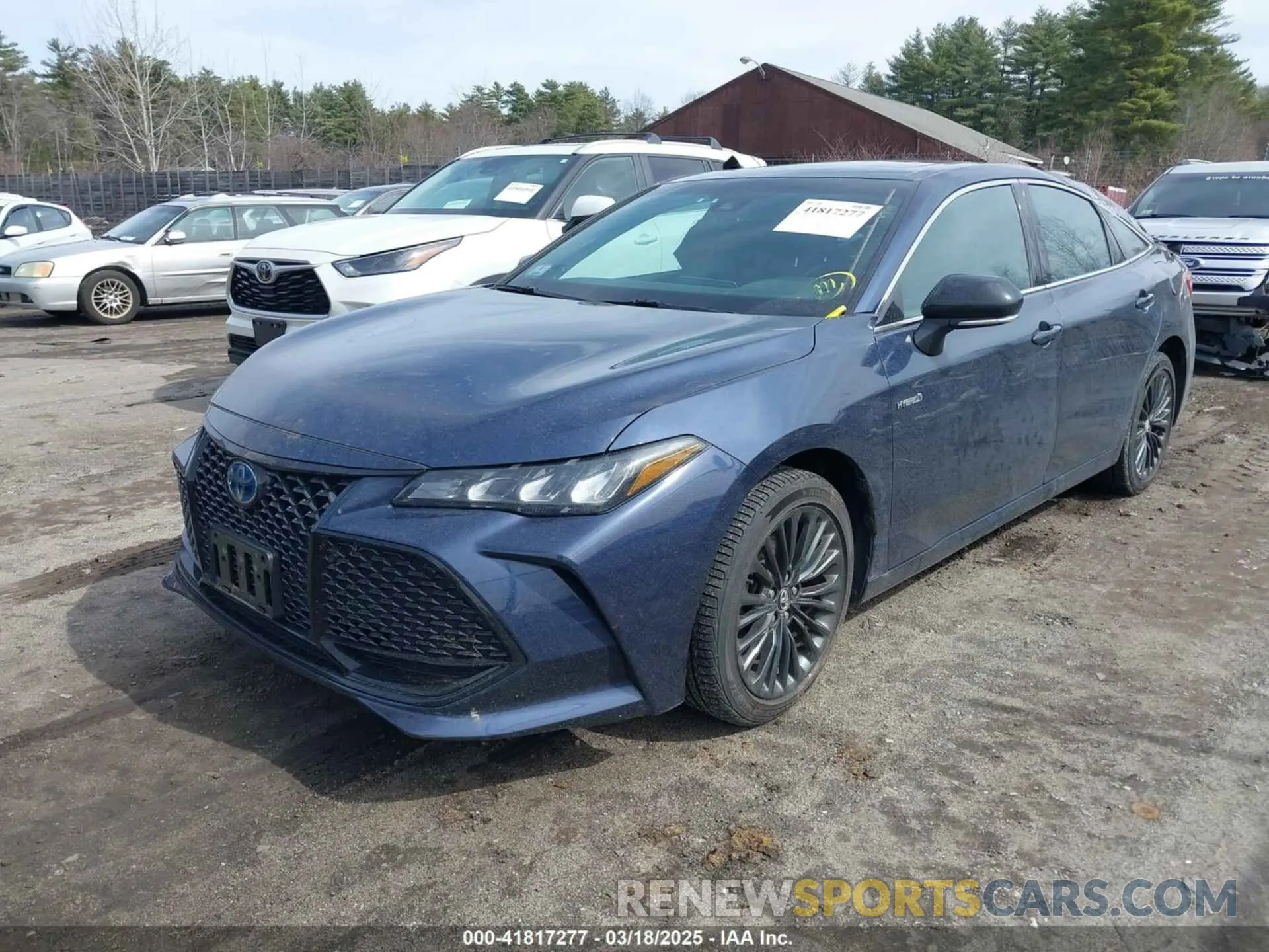 2 Photograph of a damaged car 4T1E21FB0LU014522 TOYOTA AVALON HYBRID 2020