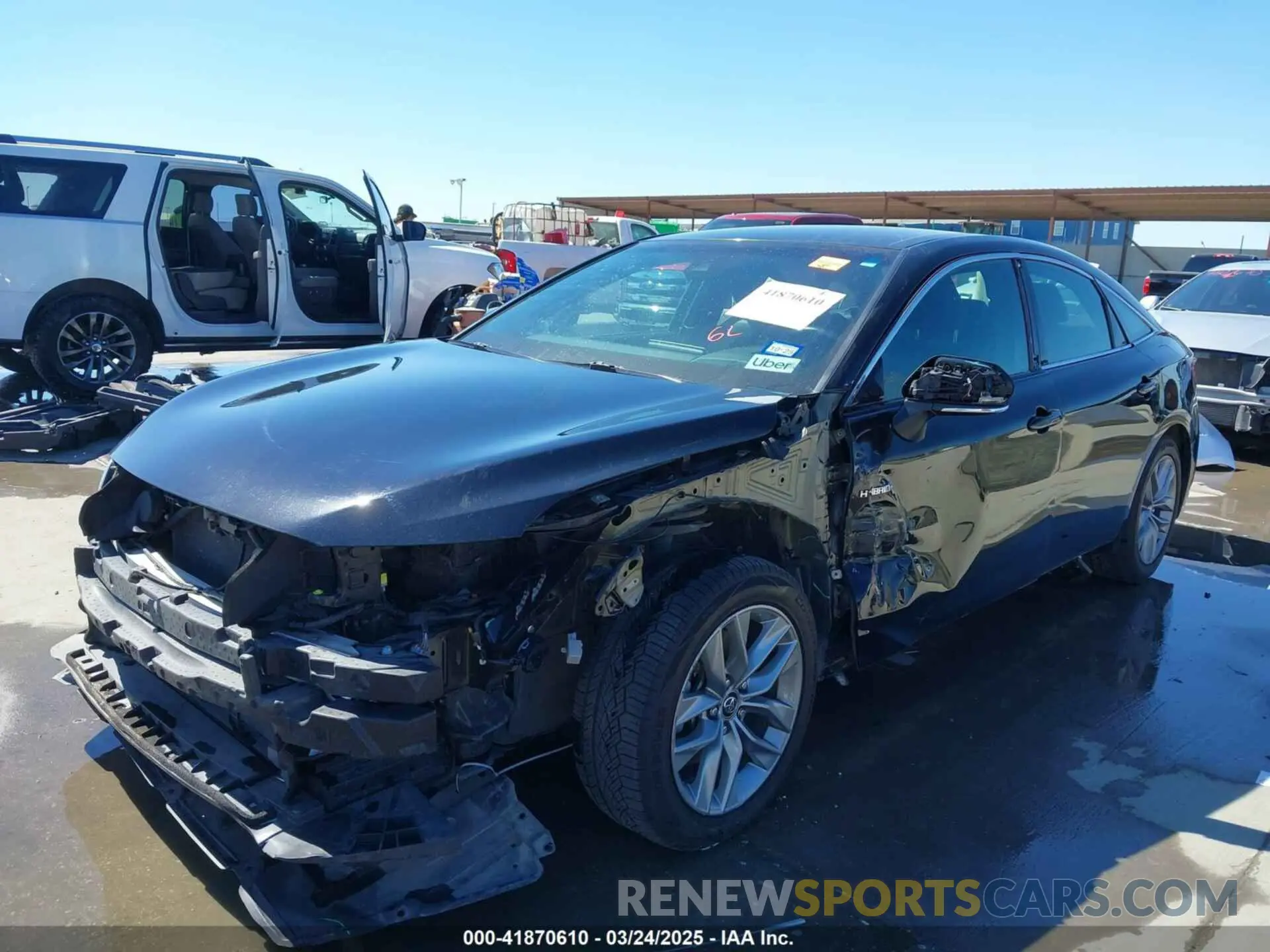 6 Photograph of a damaged car 4T1J21FB8LU016002 TOYOTA AVALON HYBRID 2020