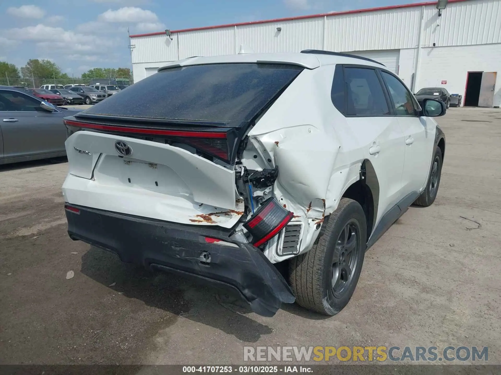 4 Photograph of a damaged car JTMAAAAA0PA020218 TOYOTA BZ4X 2023
