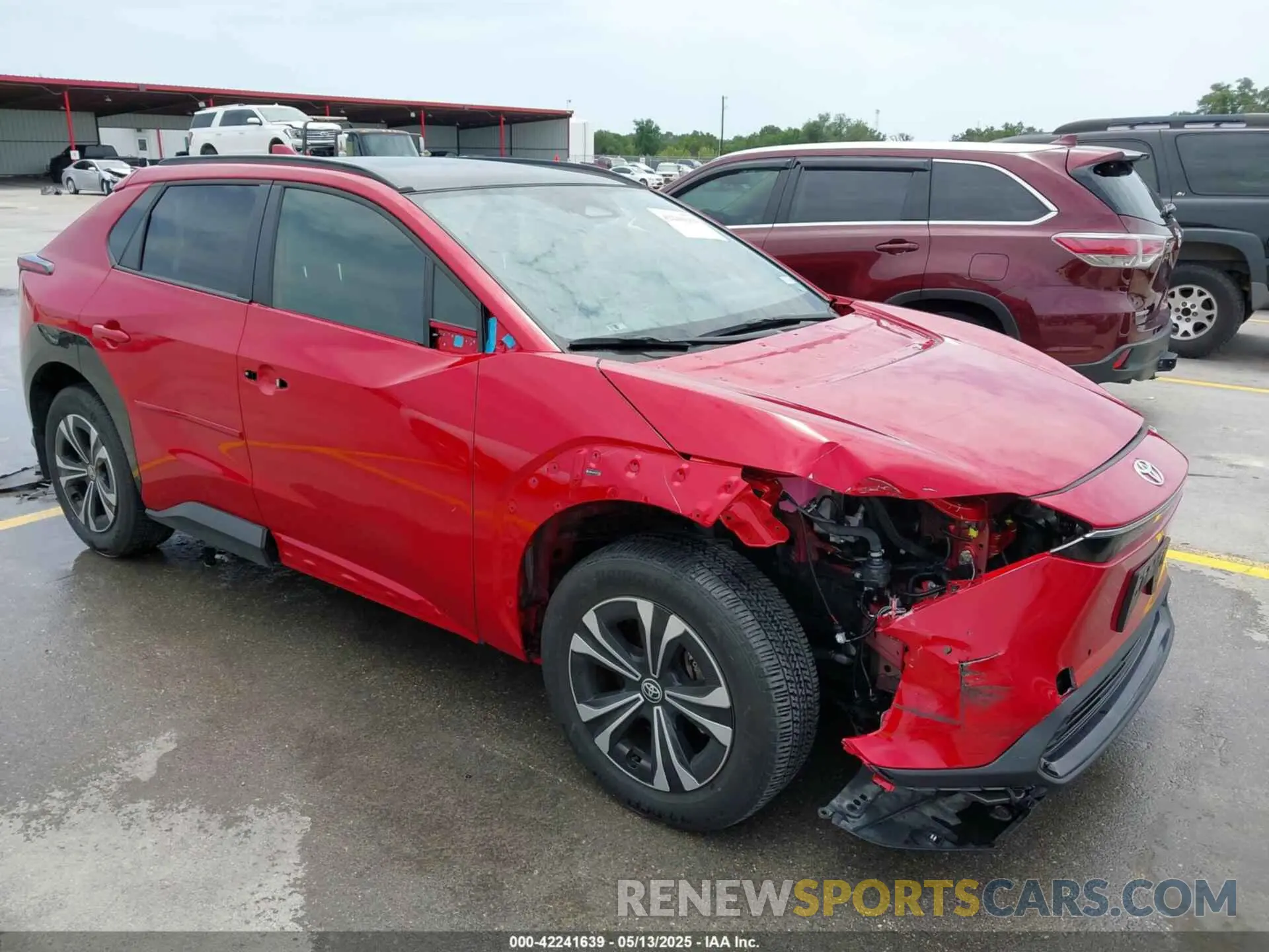 1 Photograph of a damaged car JTMAAAAA1PA011835 TOYOTA BZ4X 2023