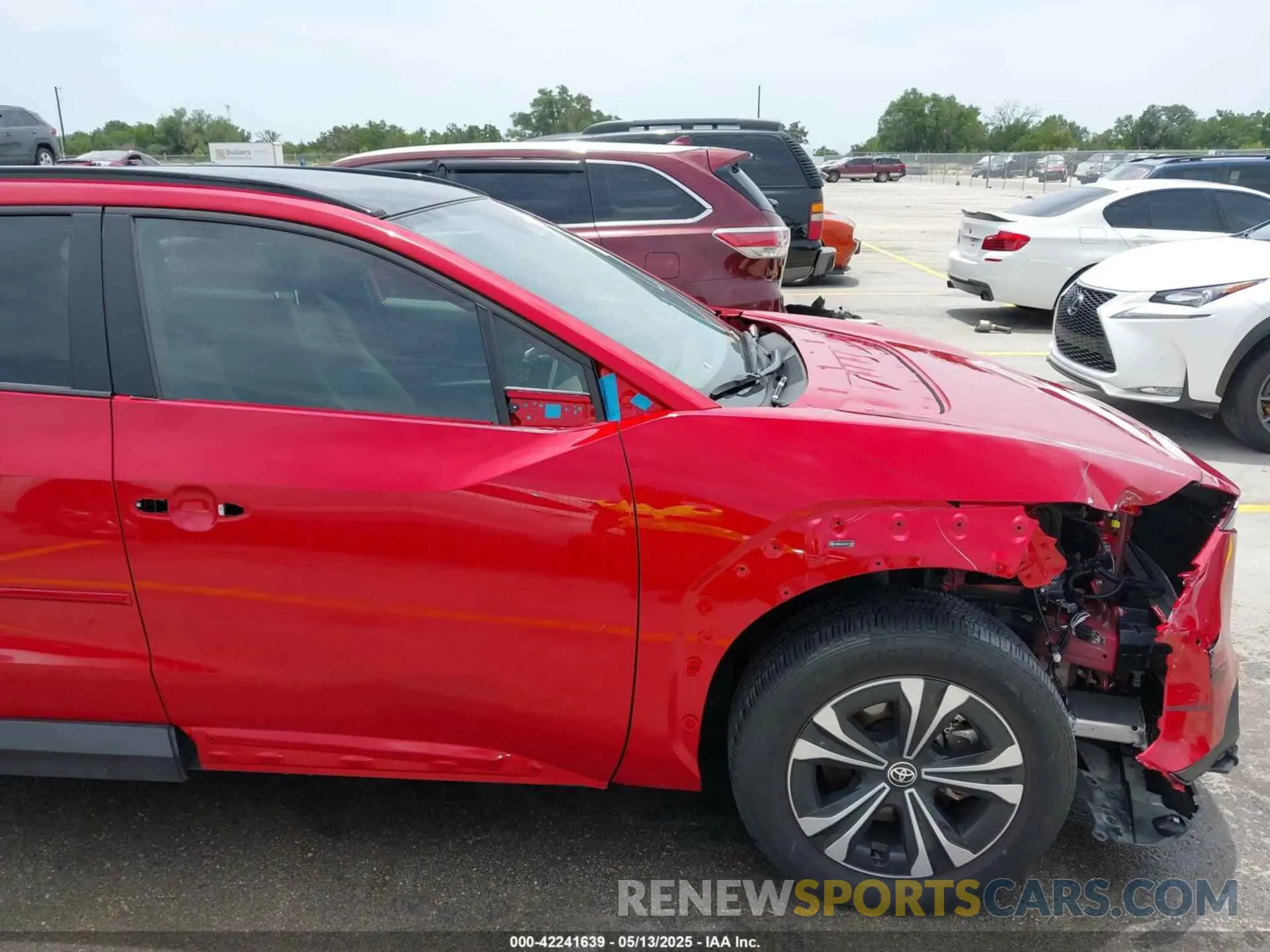 12 Photograph of a damaged car JTMAAAAA1PA011835 TOYOTA BZ4X 2023