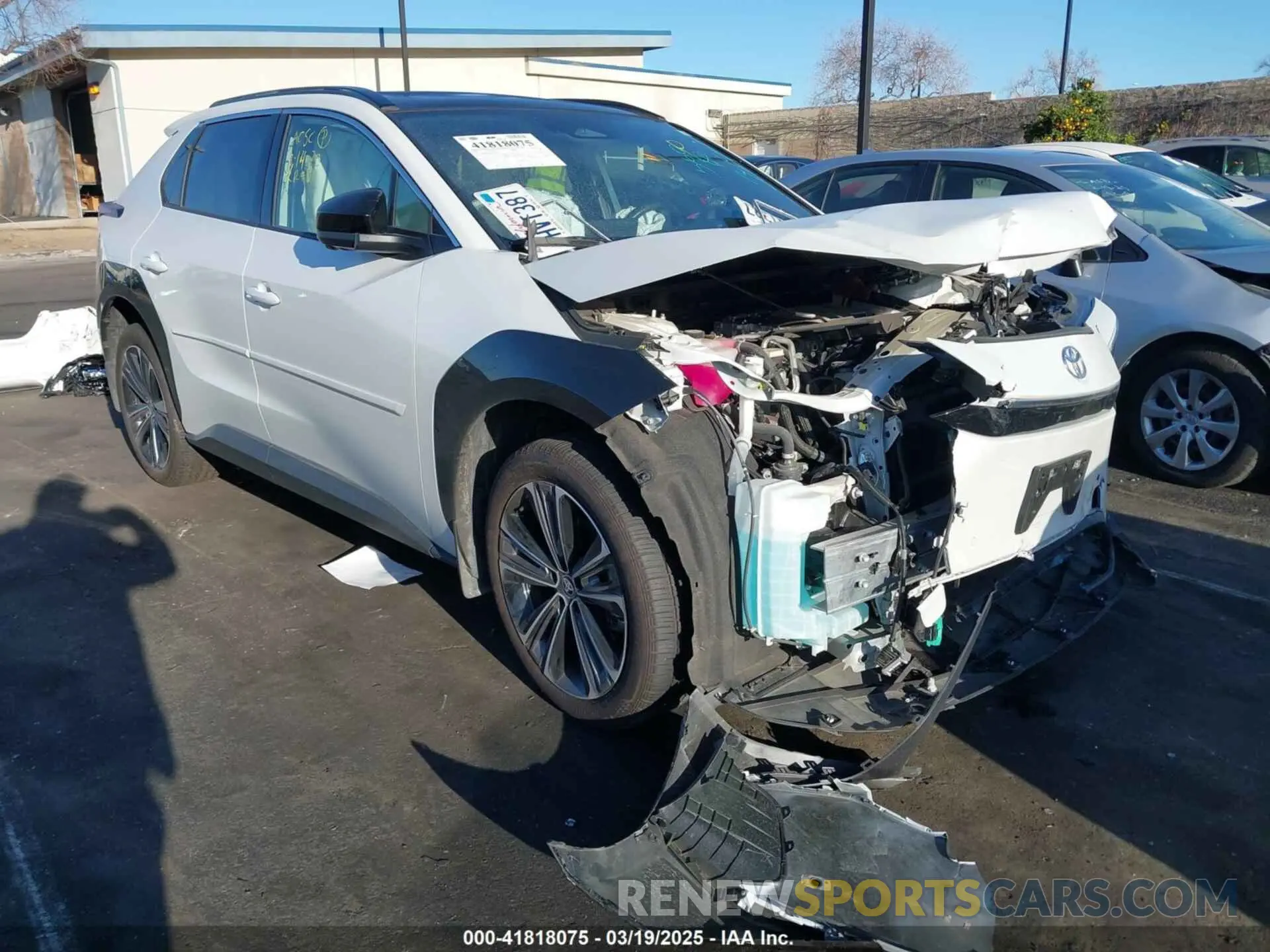 1 Photograph of a damaged car JTMAAAAA3PA016065 TOYOTA BZ4X 2023