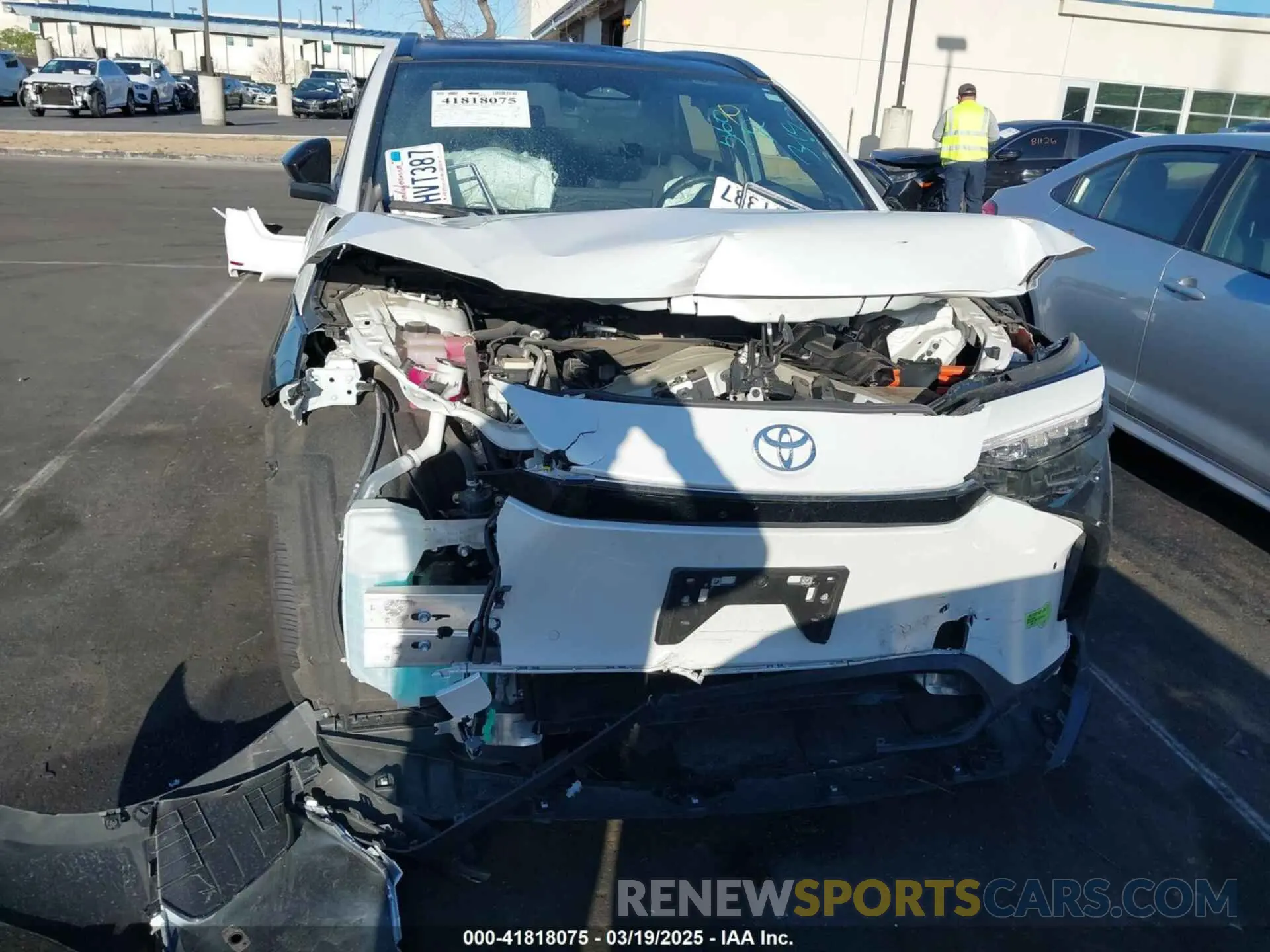 10 Photograph of a damaged car JTMAAAAA3PA016065 TOYOTA BZ4X 2023