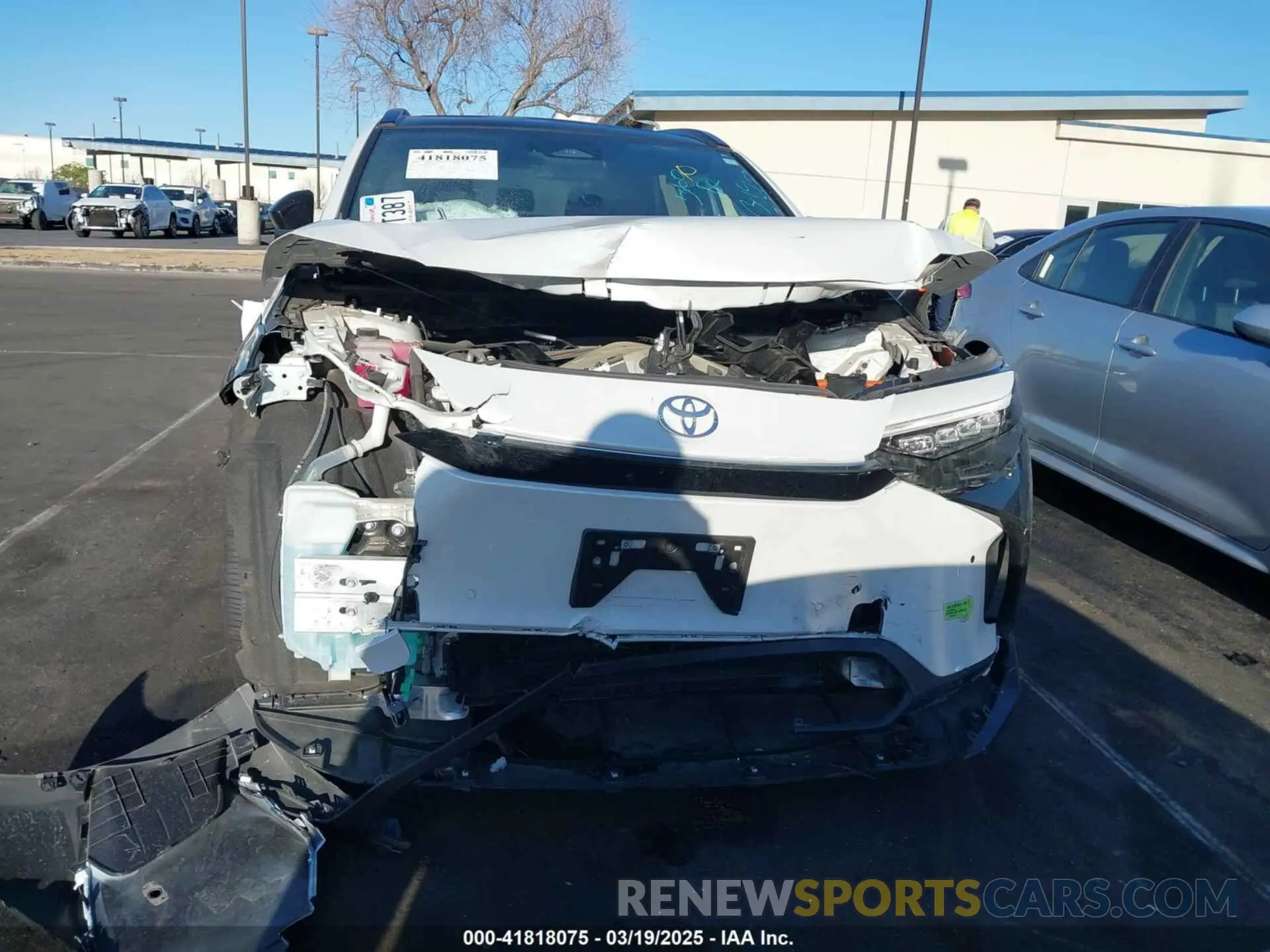 12 Photograph of a damaged car JTMAAAAA3PA016065 TOYOTA BZ4X 2023
