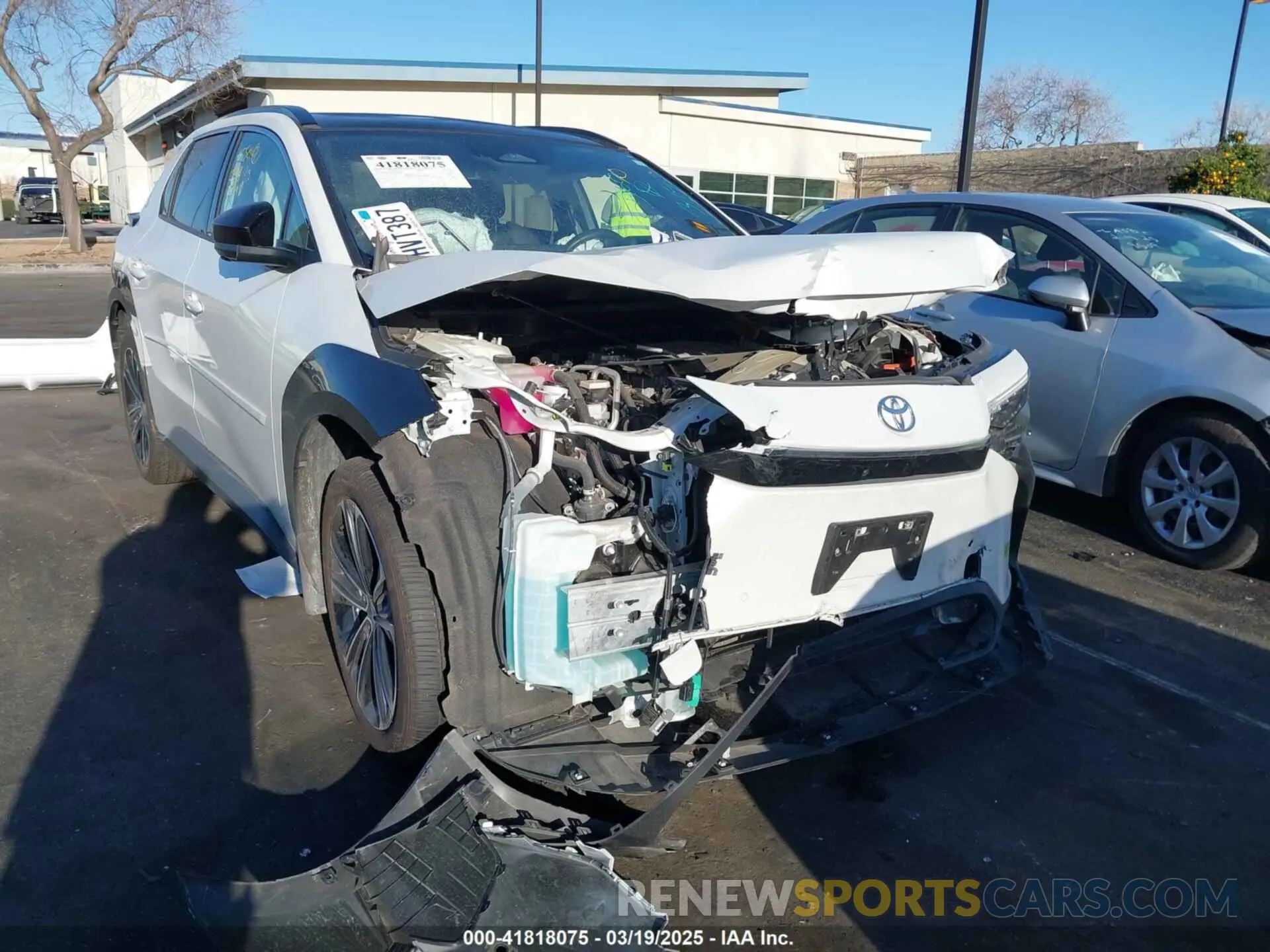 6 Photograph of a damaged car JTMAAAAA3PA016065 TOYOTA BZ4X 2023