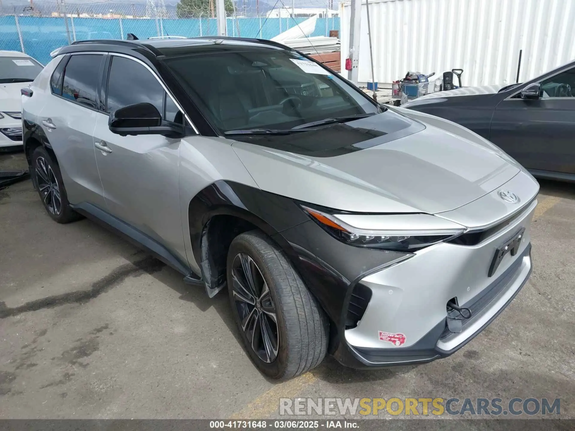 1 Photograph of a damaged car JTMAAAAA5PA017444 TOYOTA BZ4X 2023