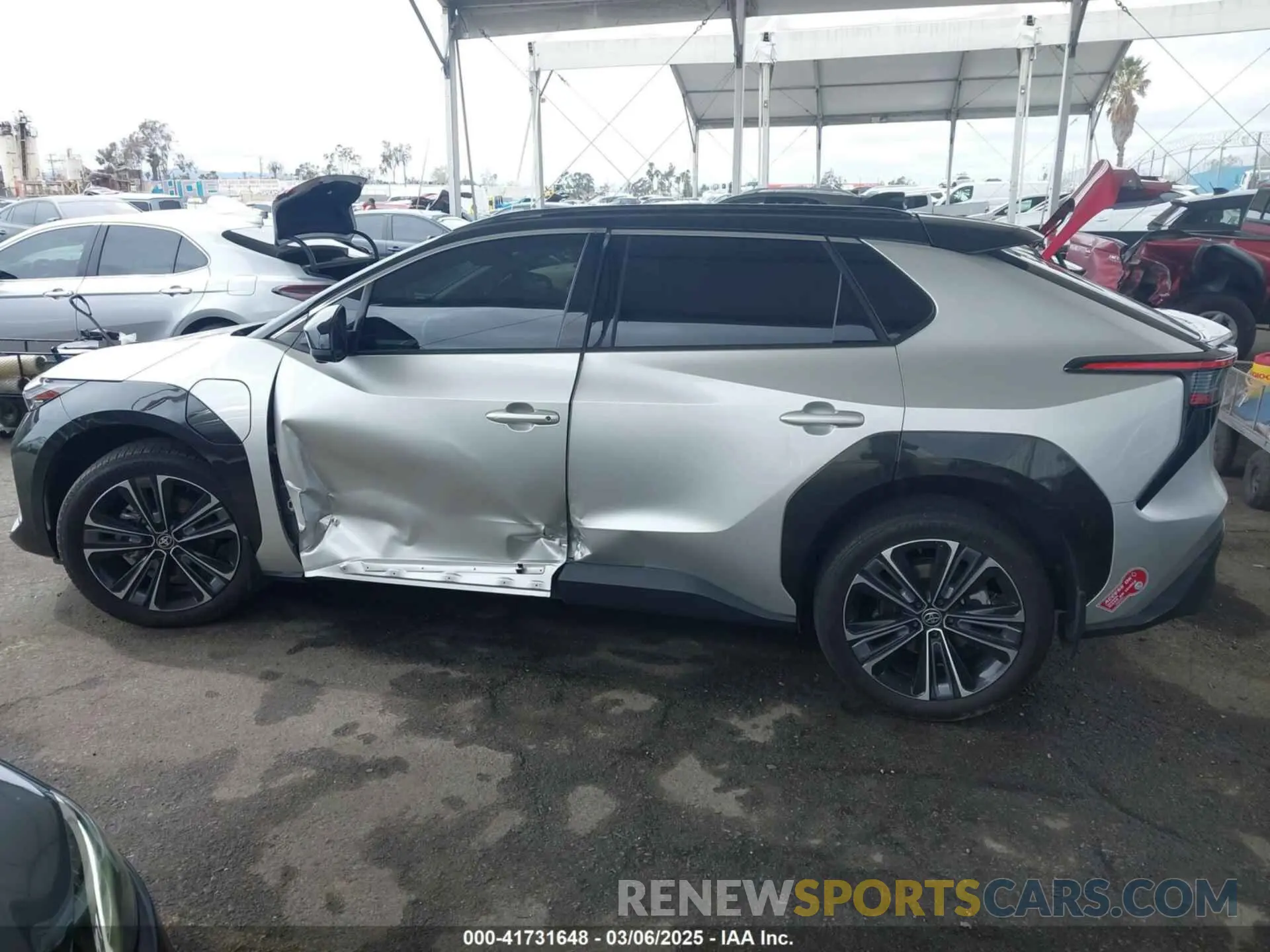 14 Photograph of a damaged car JTMAAAAA5PA017444 TOYOTA BZ4X 2023